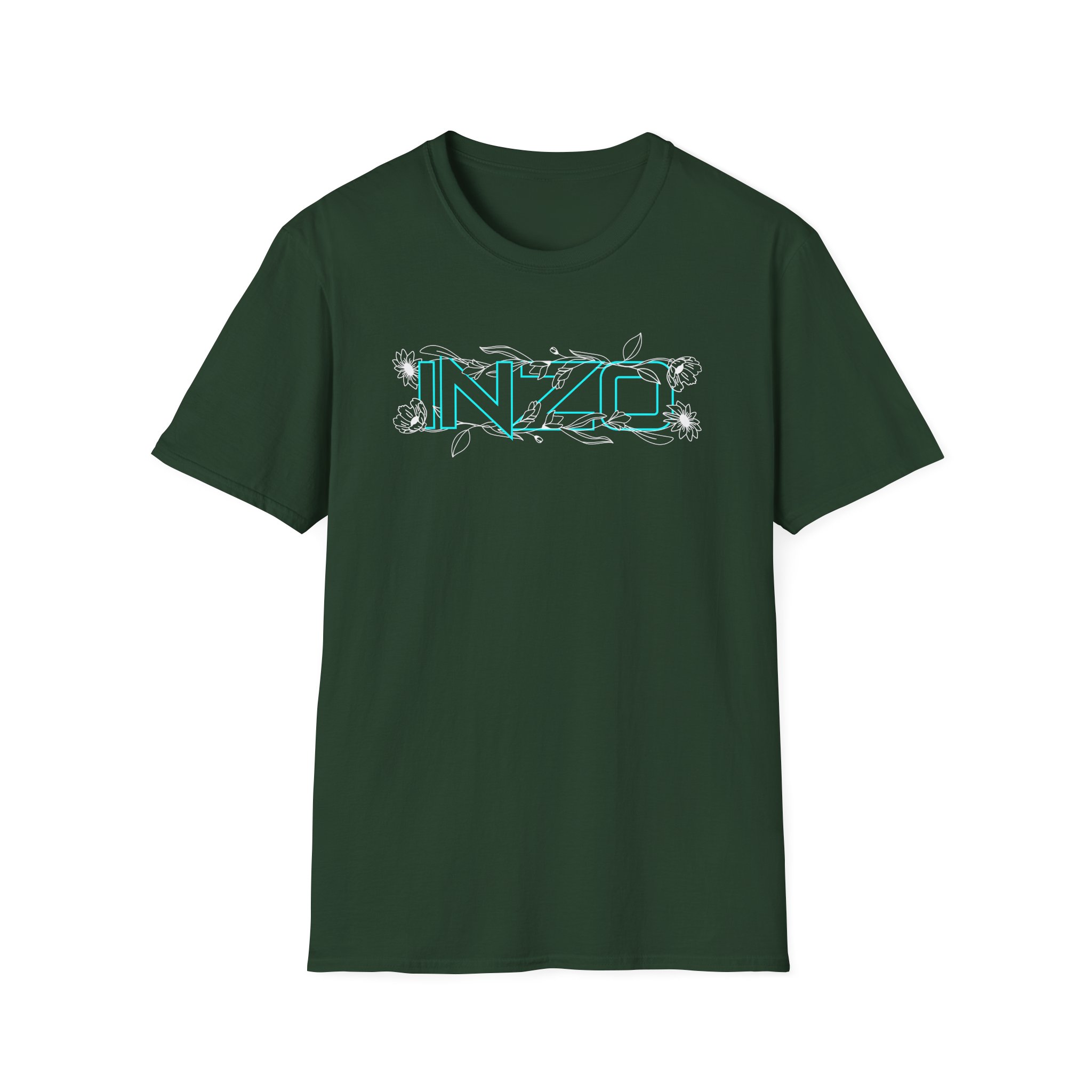 Inzo Flowers in My Heart Unisex Softstyle T-Shirt