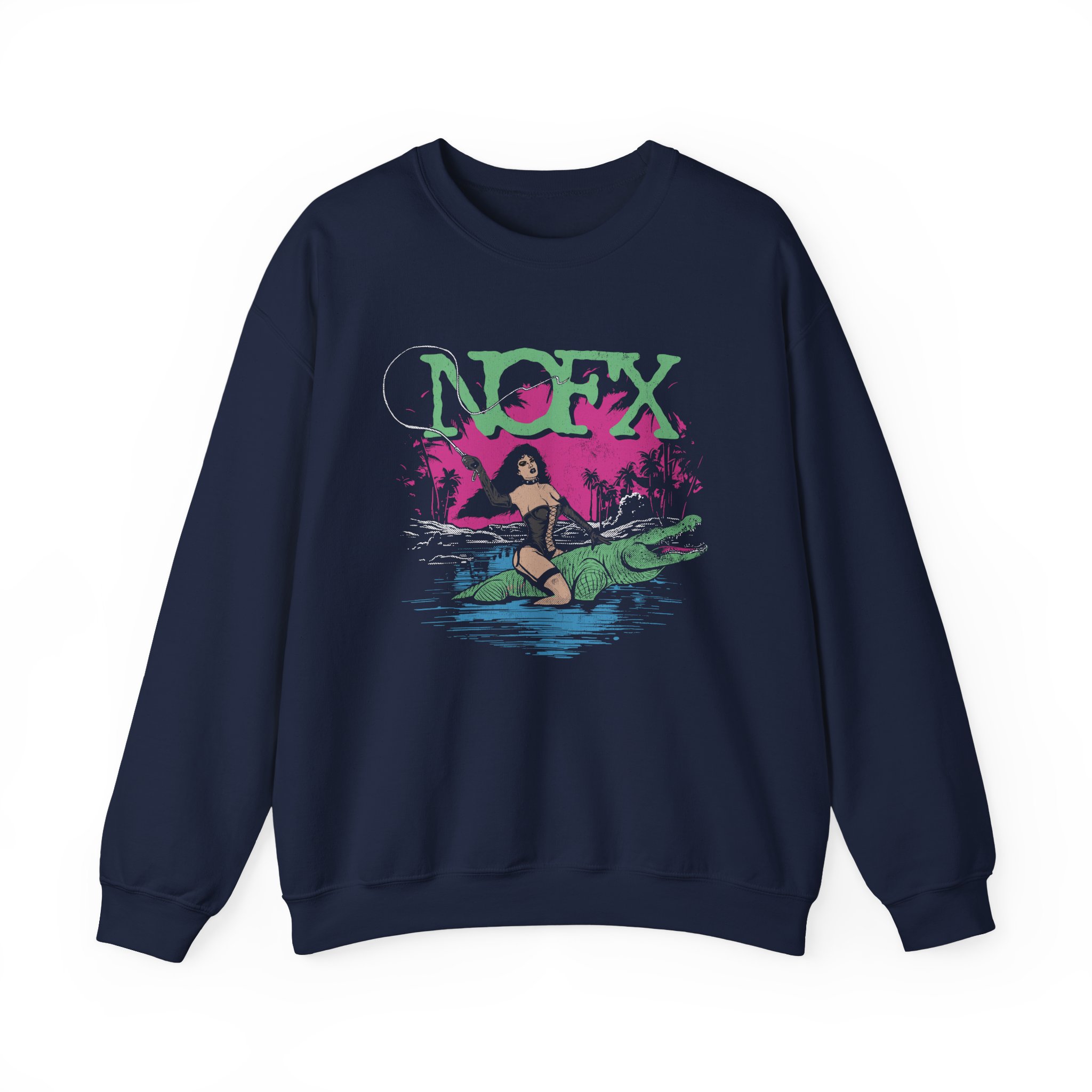 Nofx Gator Unisex Heavy Blendâ„¢ Crewneck Sweatshirt