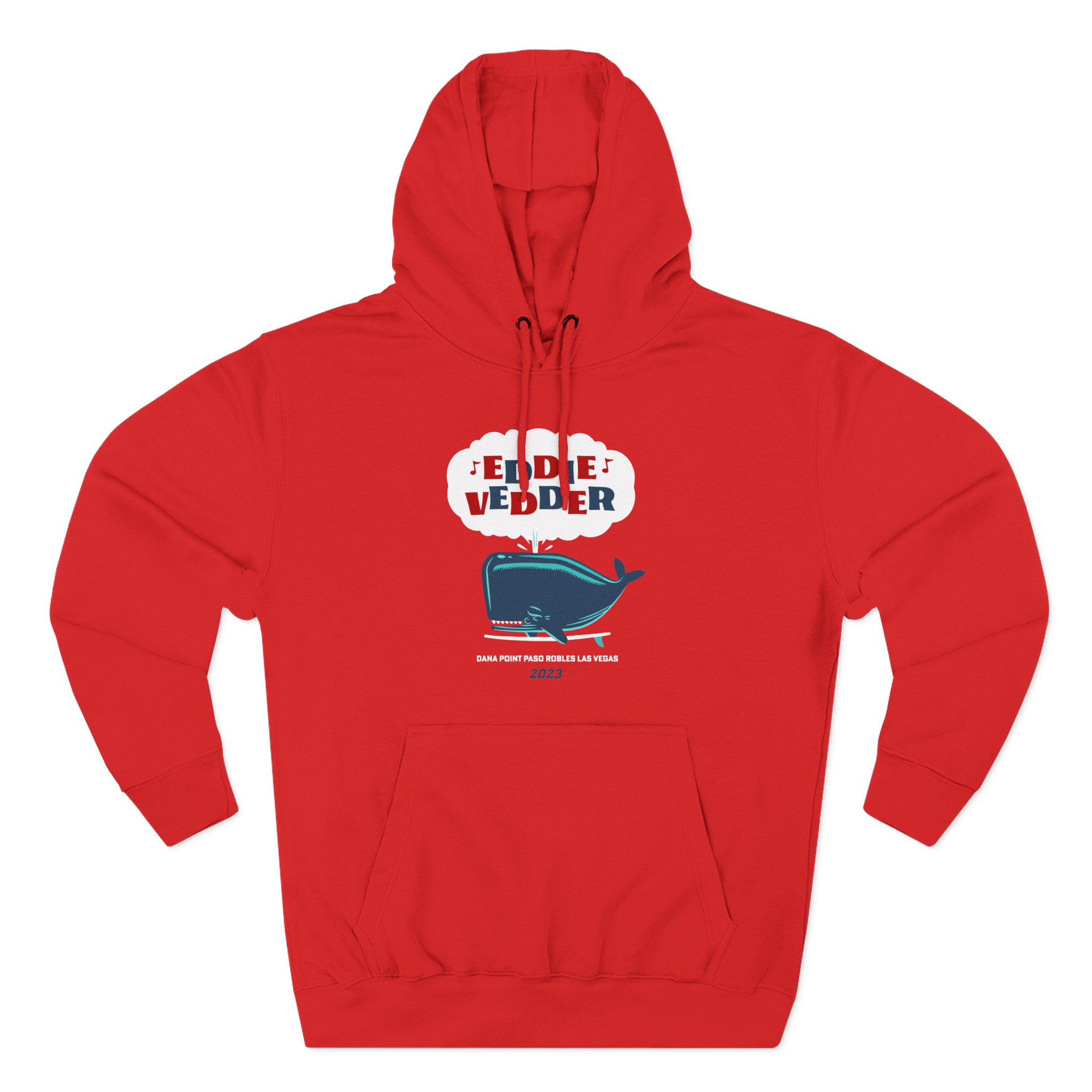 Eddie Vedder Whale Three-Panel Fleece Hoodie