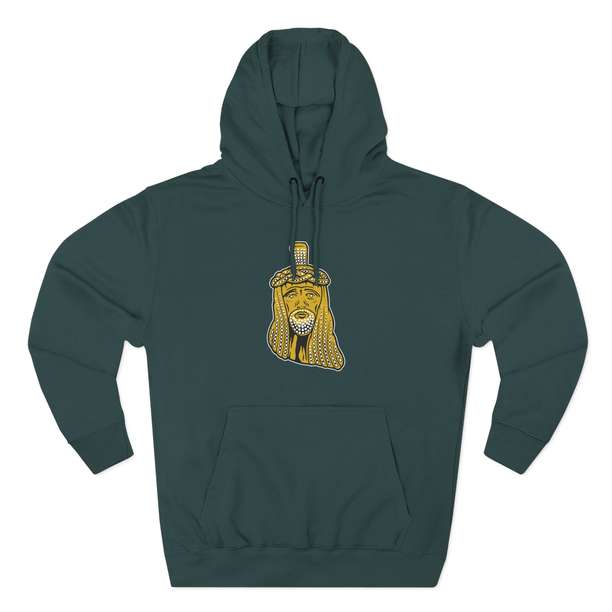 Jesus Piece Three-Panel Fleece Hoodie