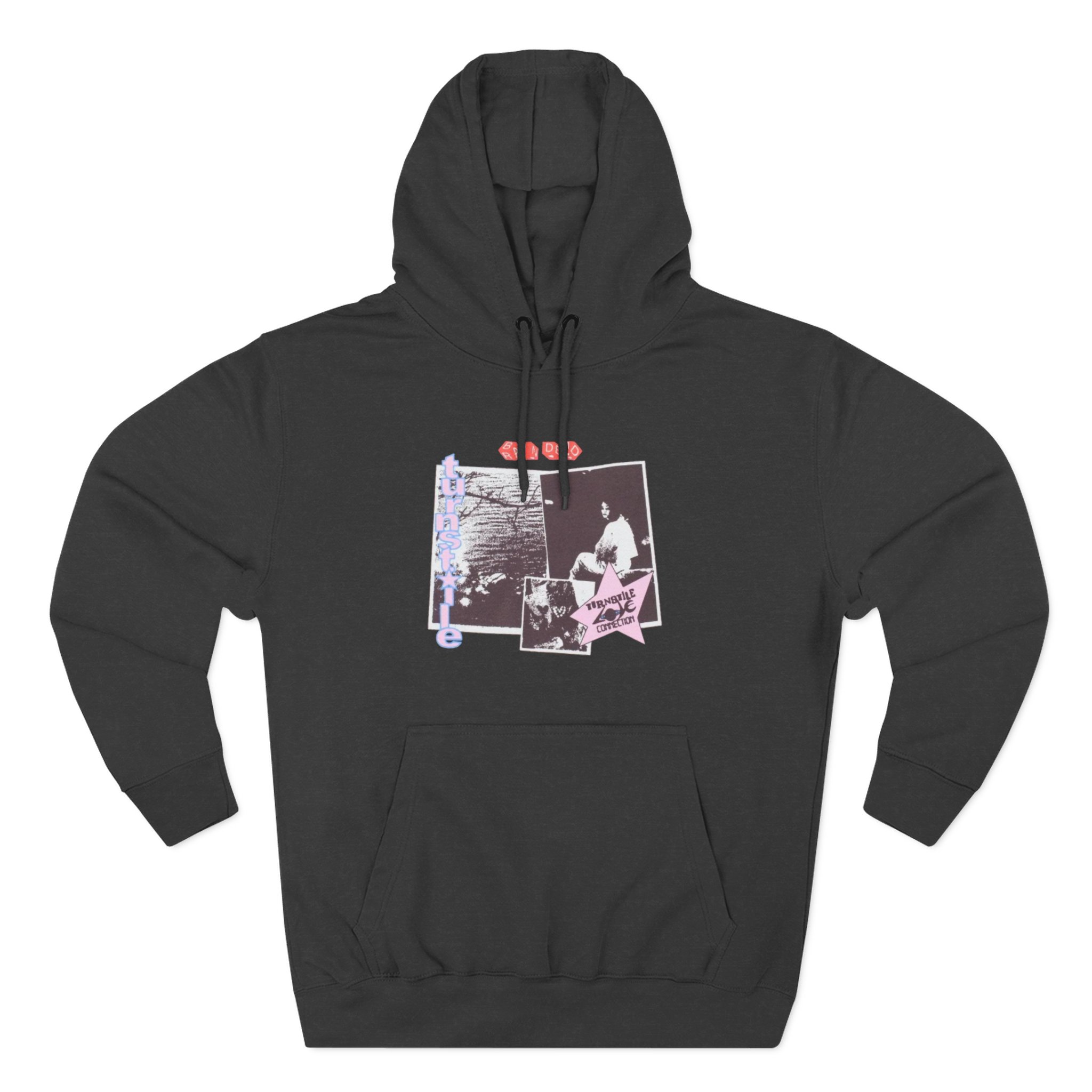 Turnstile Three-Panel Fleece Hoodie