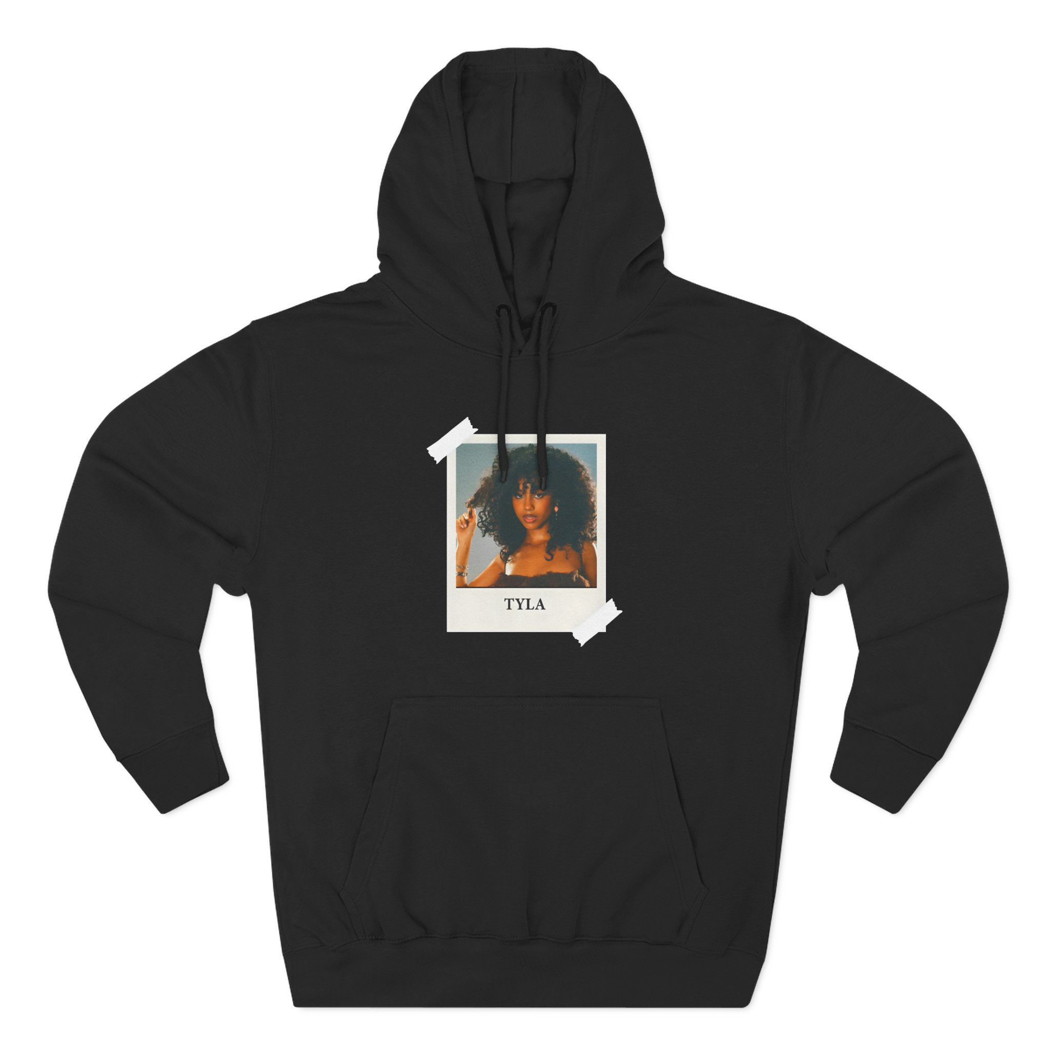 Tyla Three-Panel Fleece Hoodie