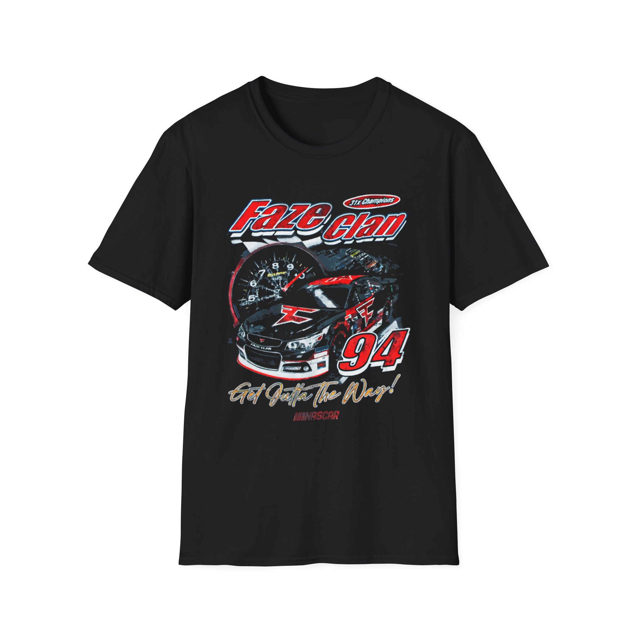 Faze Clan X Nascar Racing Unisex Softstyle T-Shirt