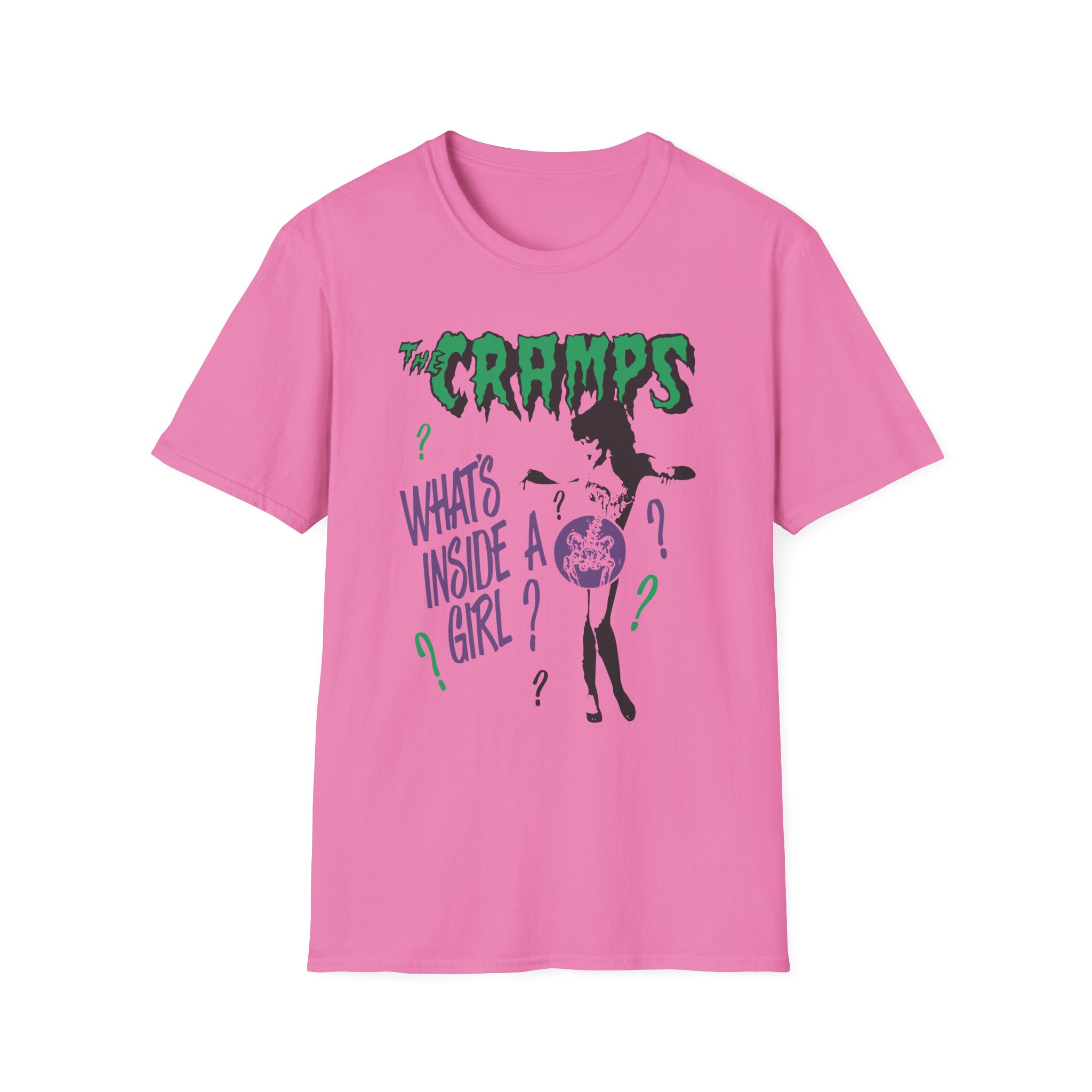 The Cramps What's Inside a Girl Unisex Softstyle T-Shirt
