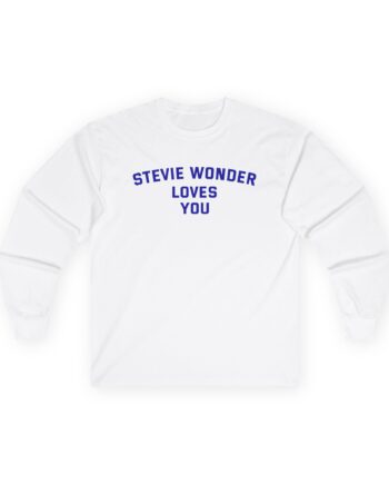 Stevie Wonder Loves You Unisex Ultra Cotton Long Sleeve Tee