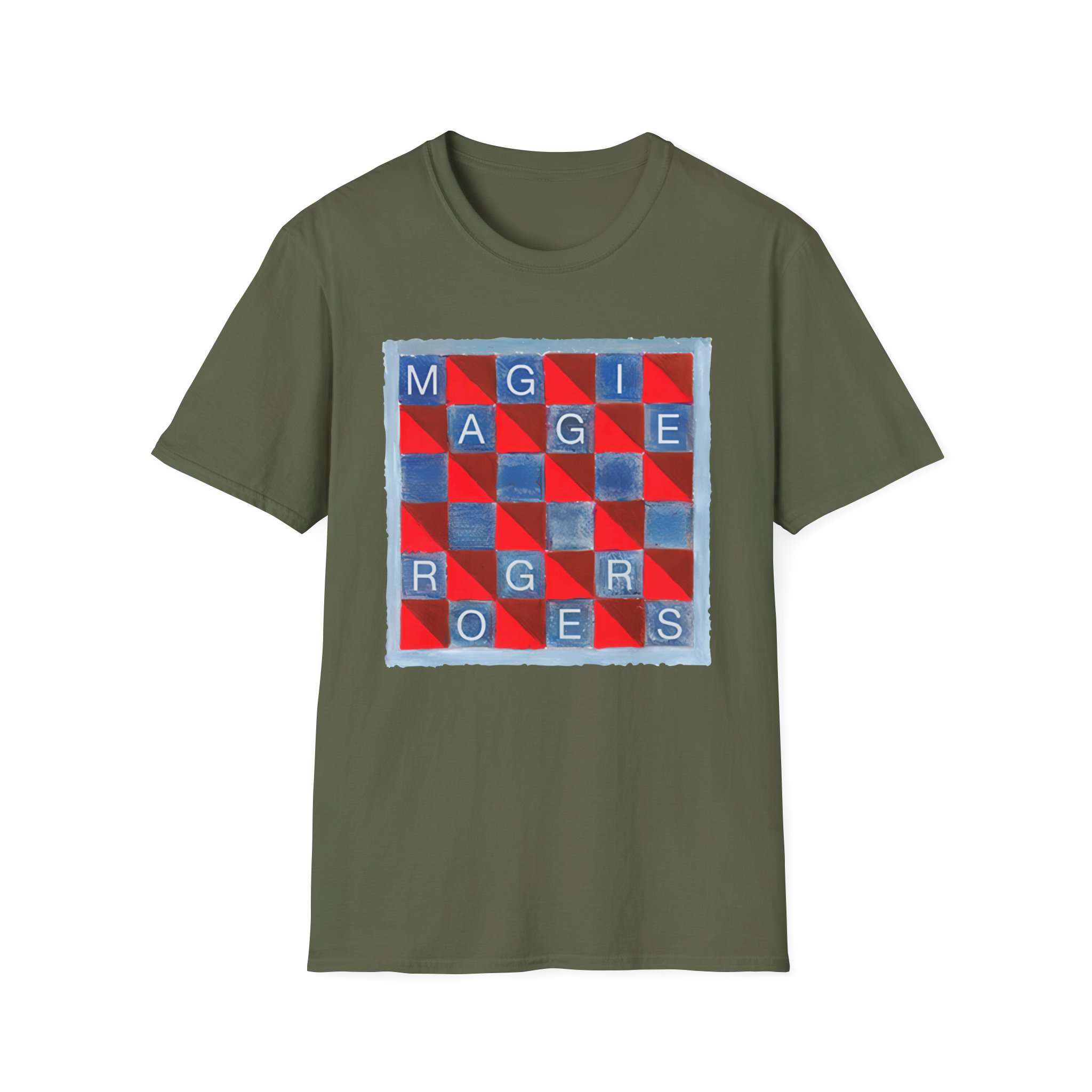 Maggie Rogers Checkmate Unisex Softstyle T-Shirt