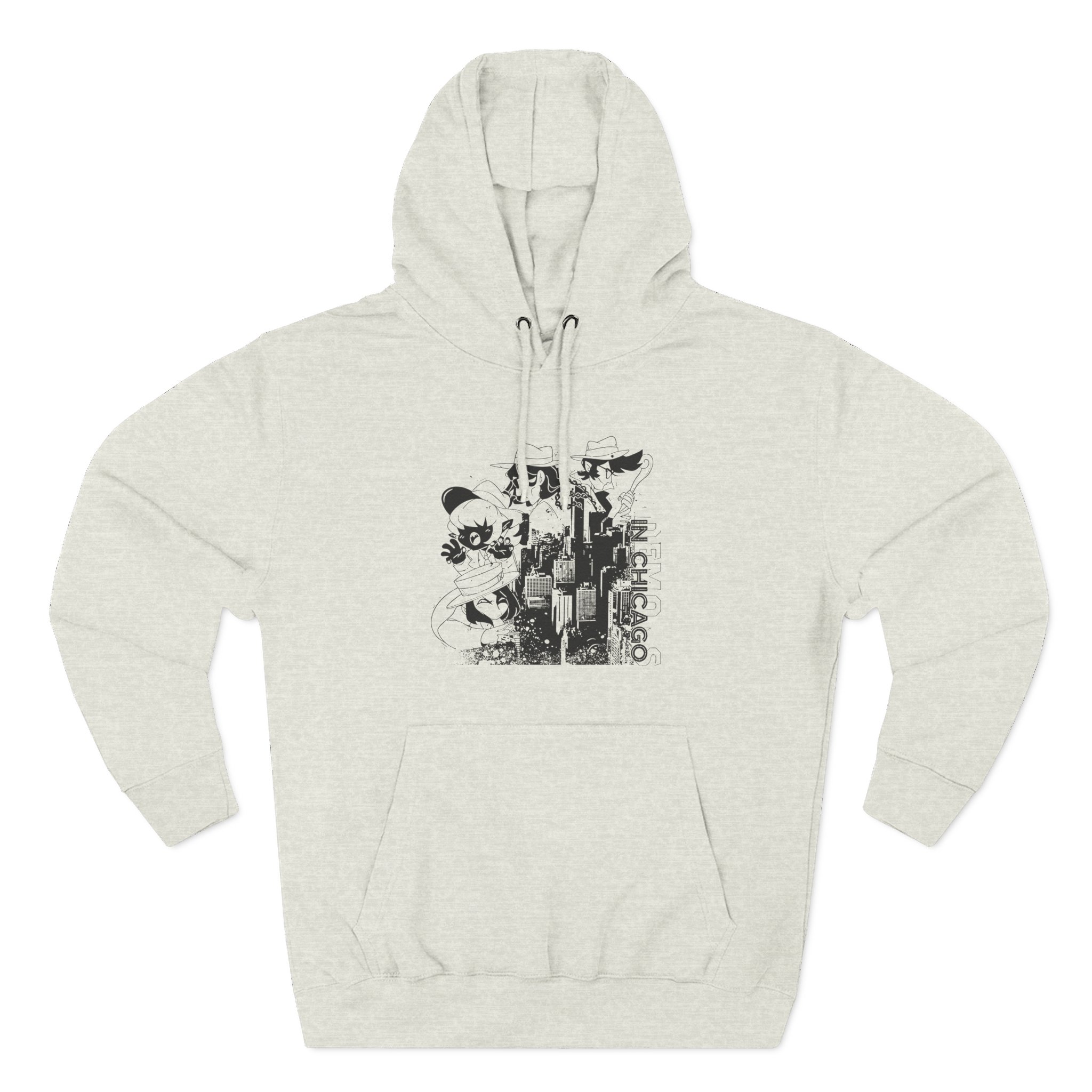 Demondice Chicago Acen Three-Panel Fleece Hoodie