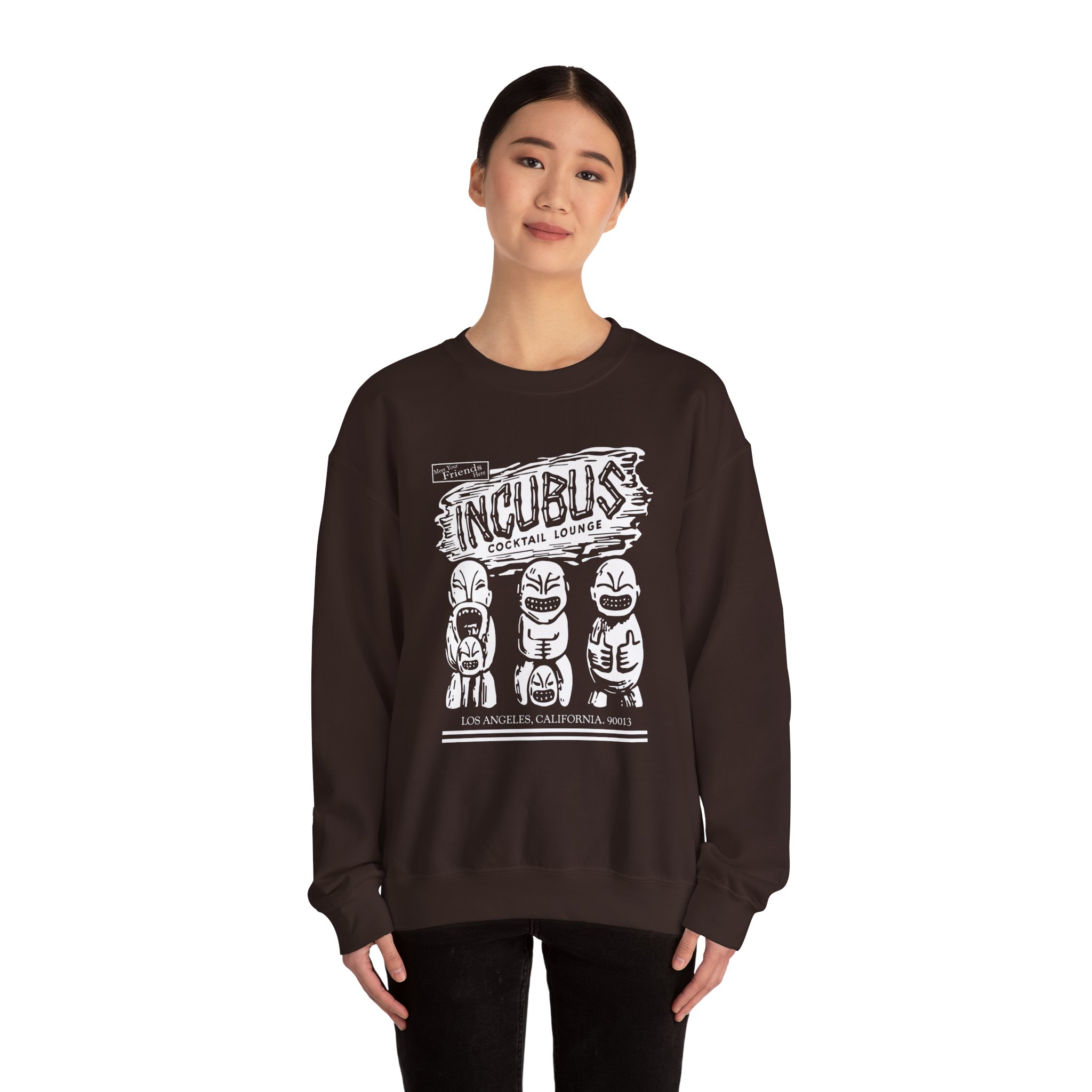 Incubus Cocktail Lounge Unisex Heavy Blendâ„¢ Crewneck Sweatshirt