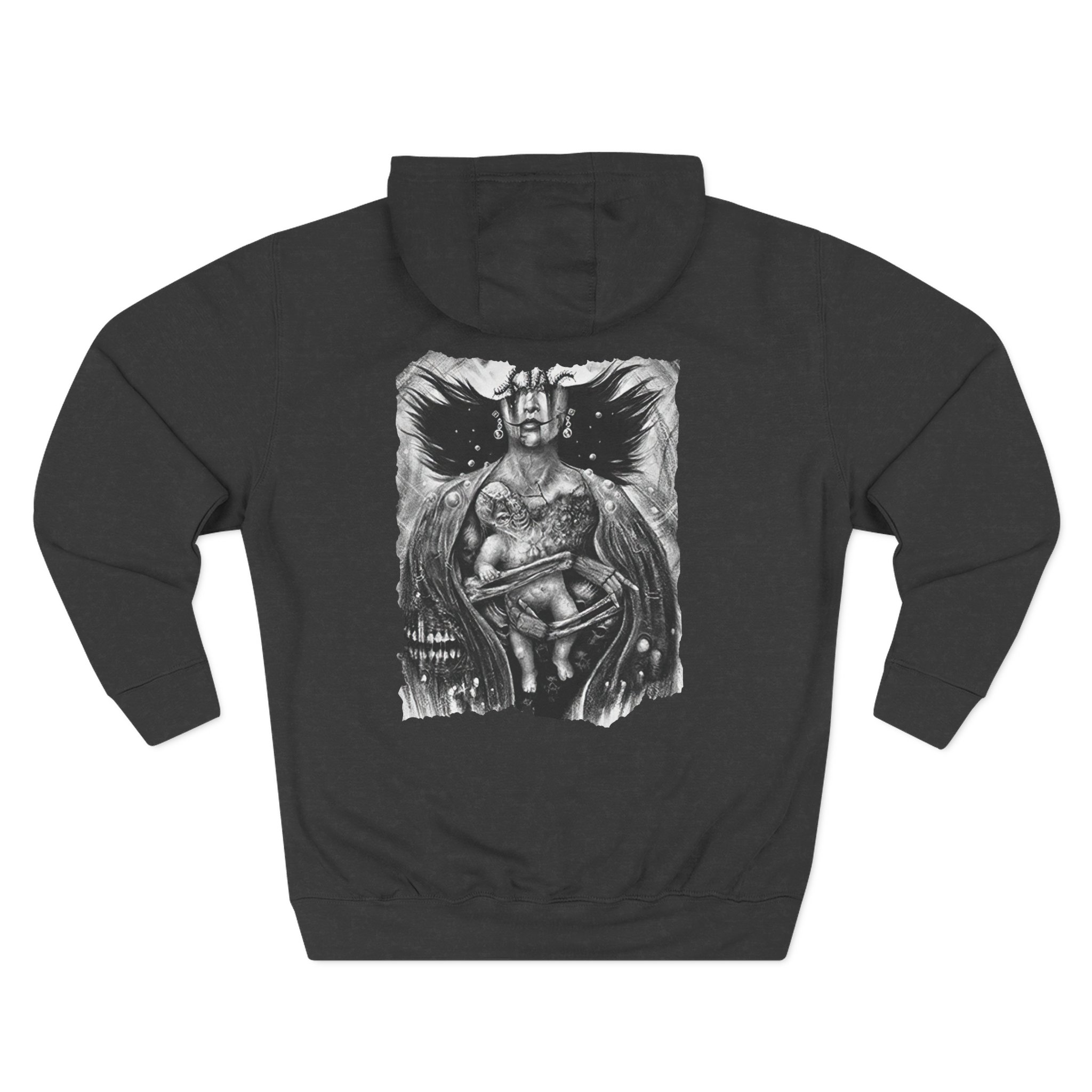 Avatar Band Barren Cloth Mother Three-Panel Fleece Hoodie