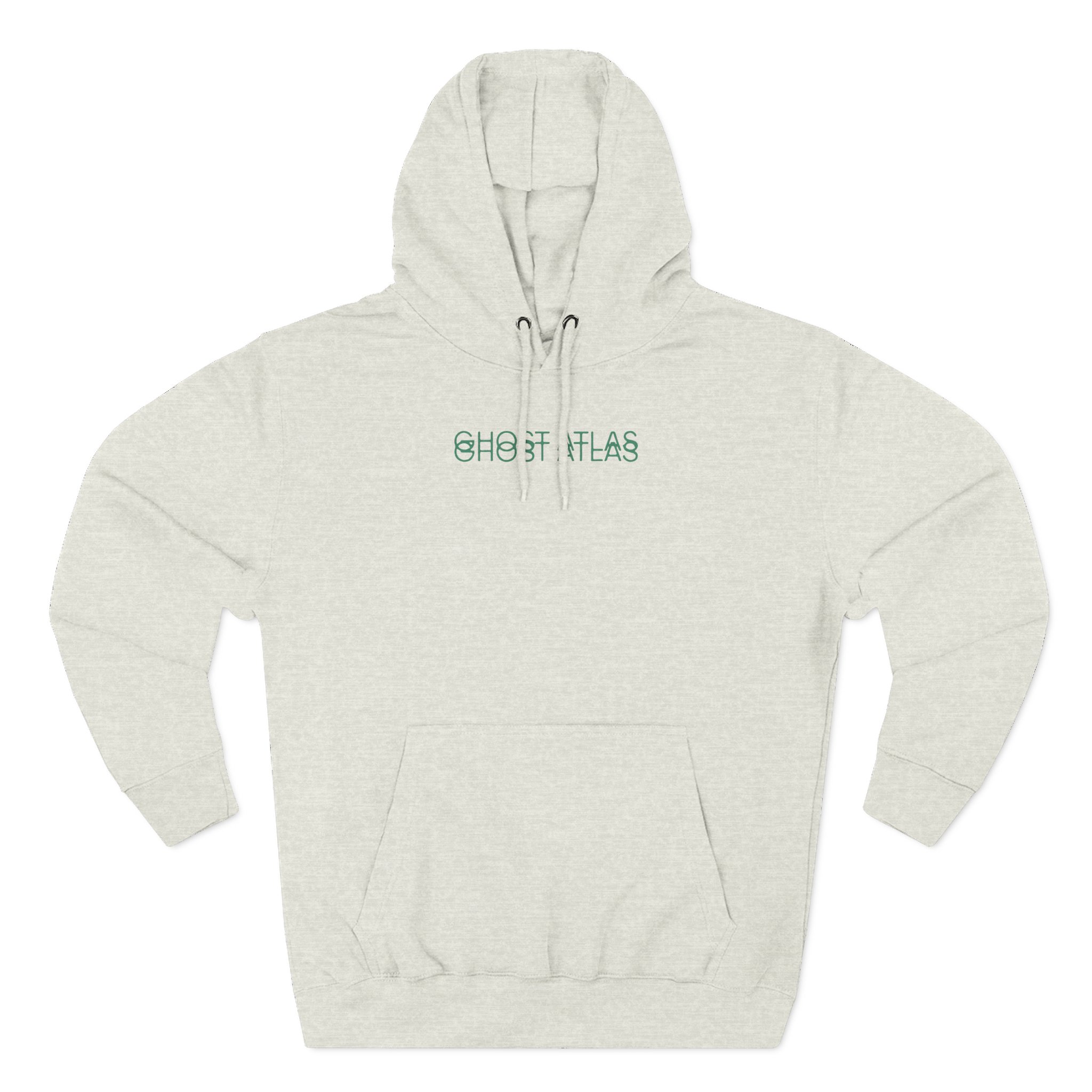 Ghost Atlas Flowers Three-Panel Fleece Hoodie