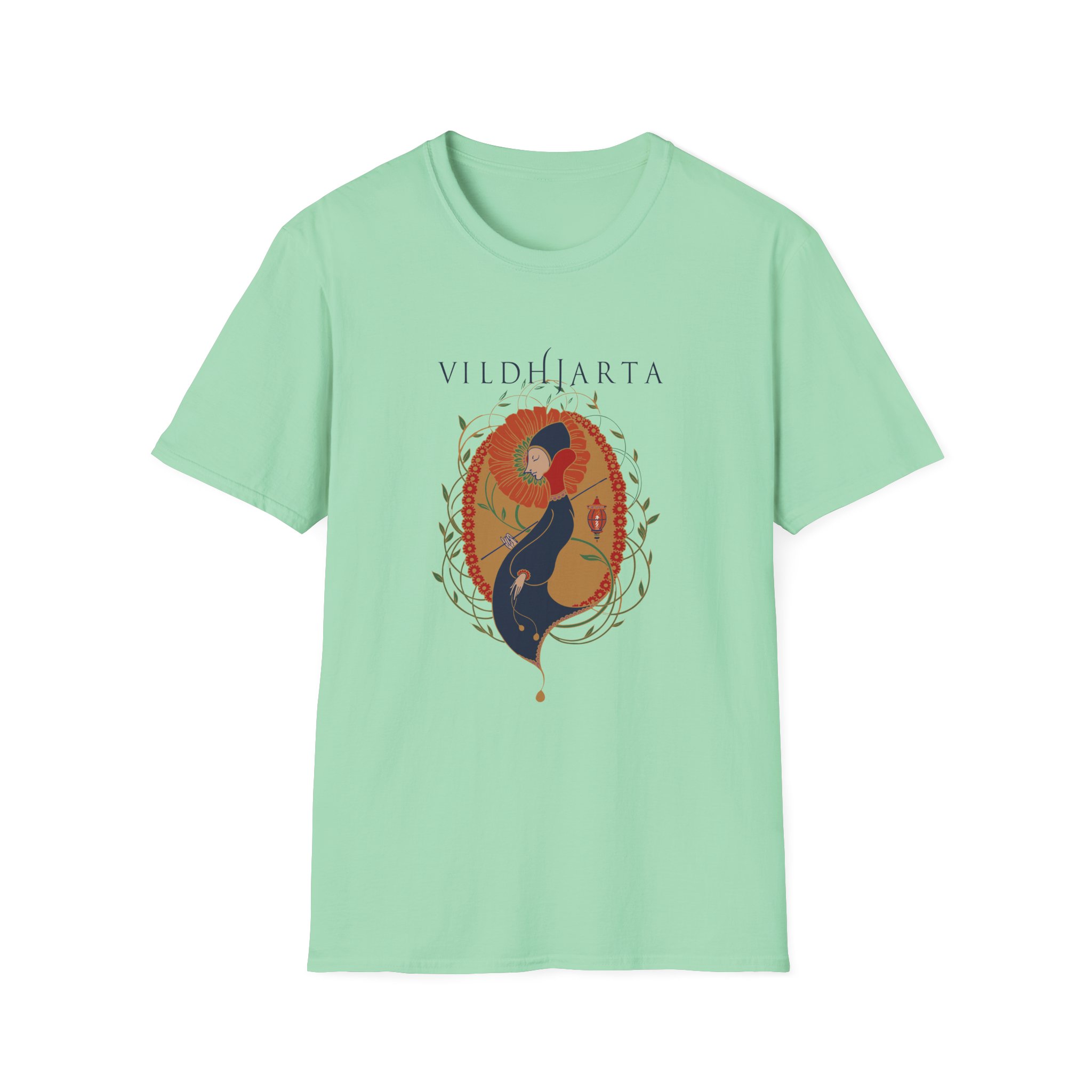 Vildhjarta Lantern Lady Unisex Softstyle T-shirt