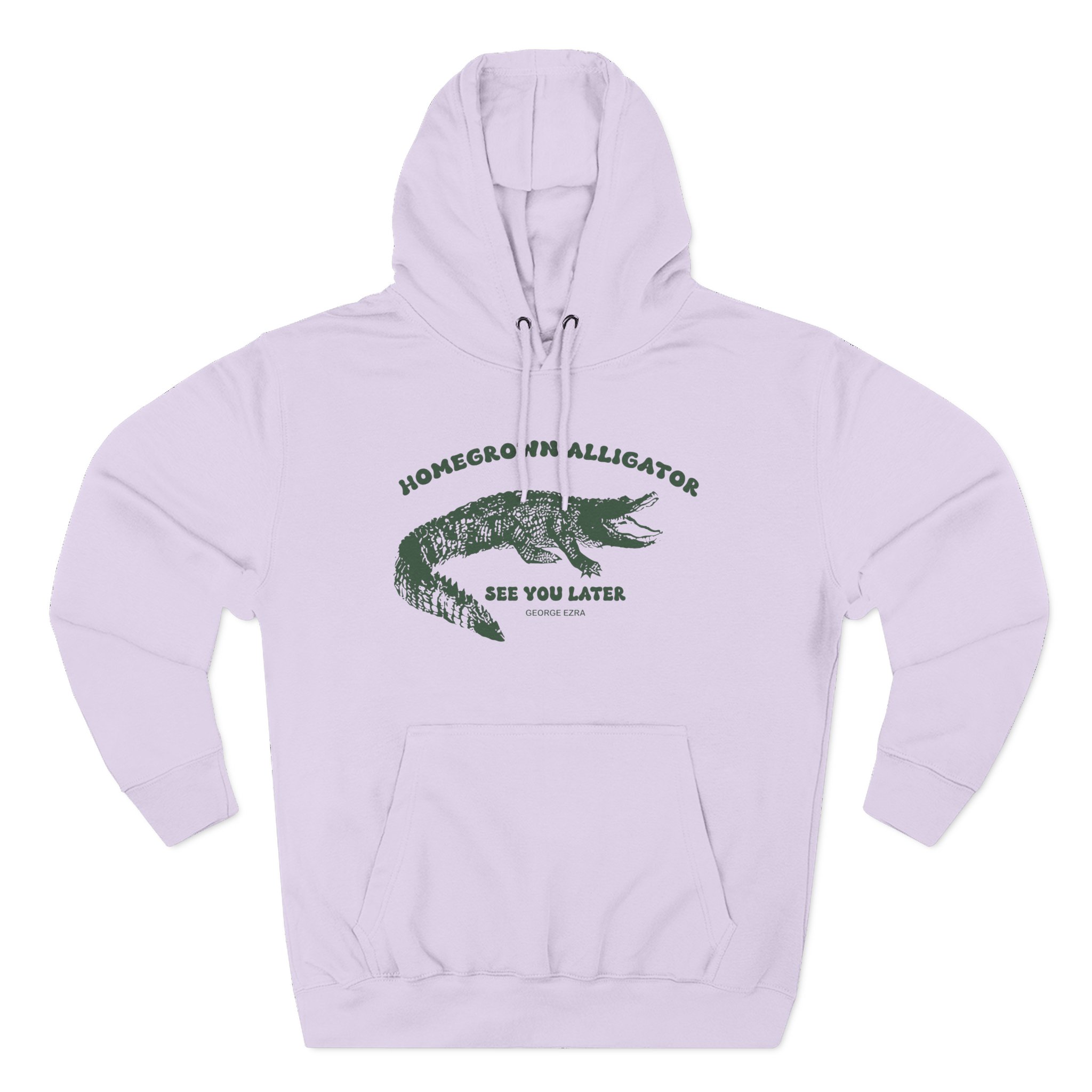 George Ezra Home Grown Alligator Three-Panel Fleece Hoodie