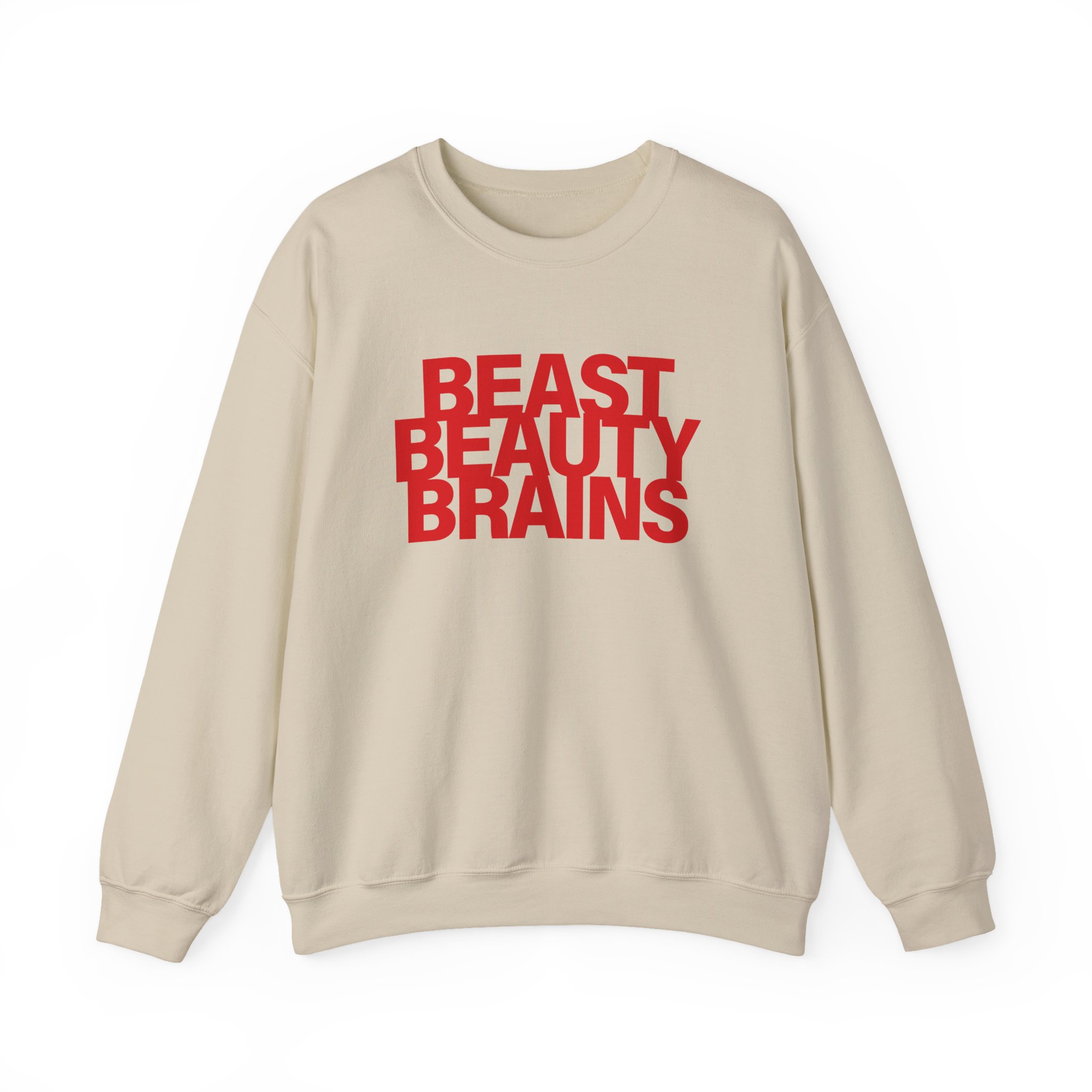 Ilona Maher Beast Beauty Brains Iconic Unisex Heavy Blendâ„¢ Crewneck Sweatshirt