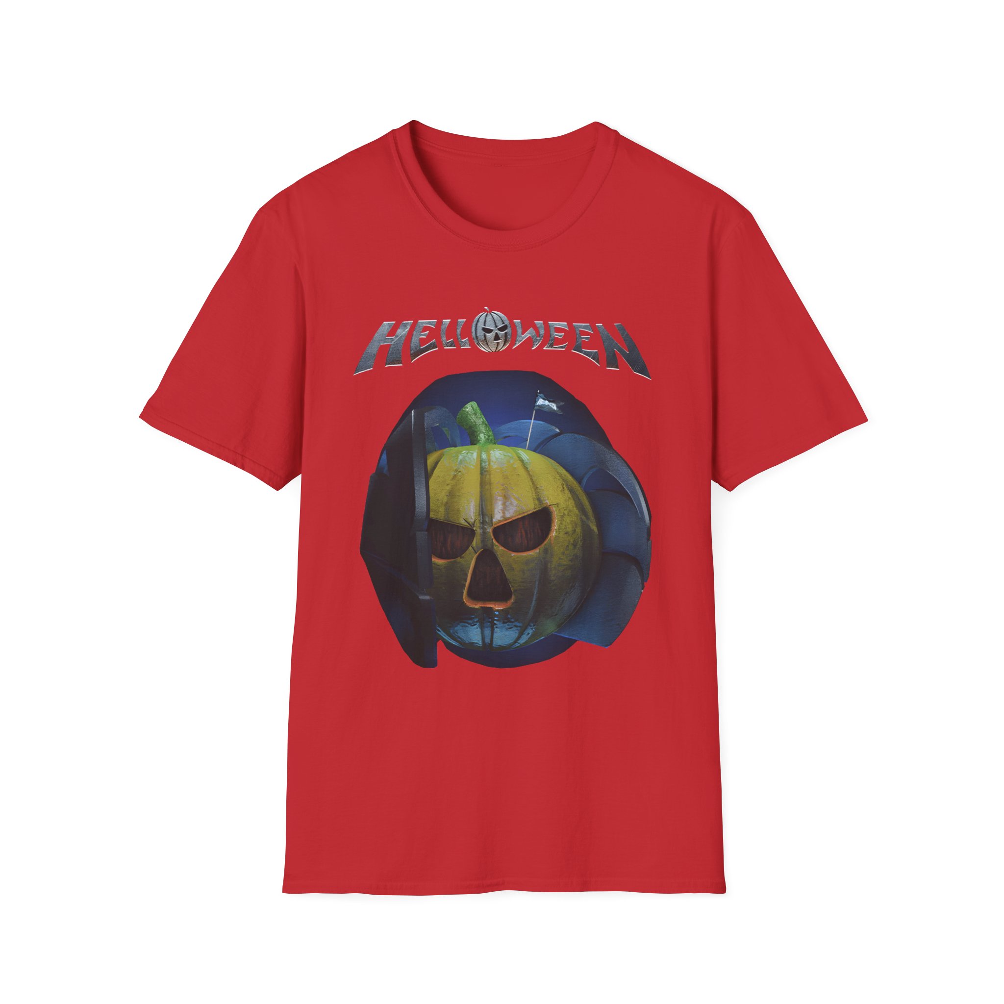 Helloween United Forces Pumpkin Unisex Softstyle T-Shirt