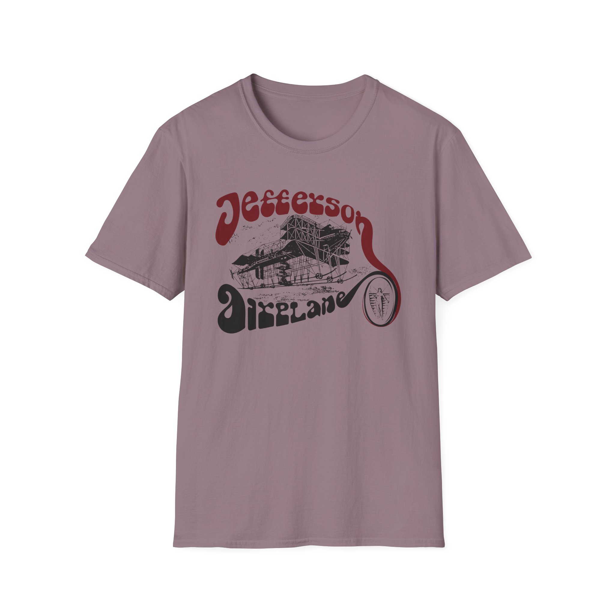 Jefferson Airplane Vintage Plane Unisex Softstyle T-Shirt
