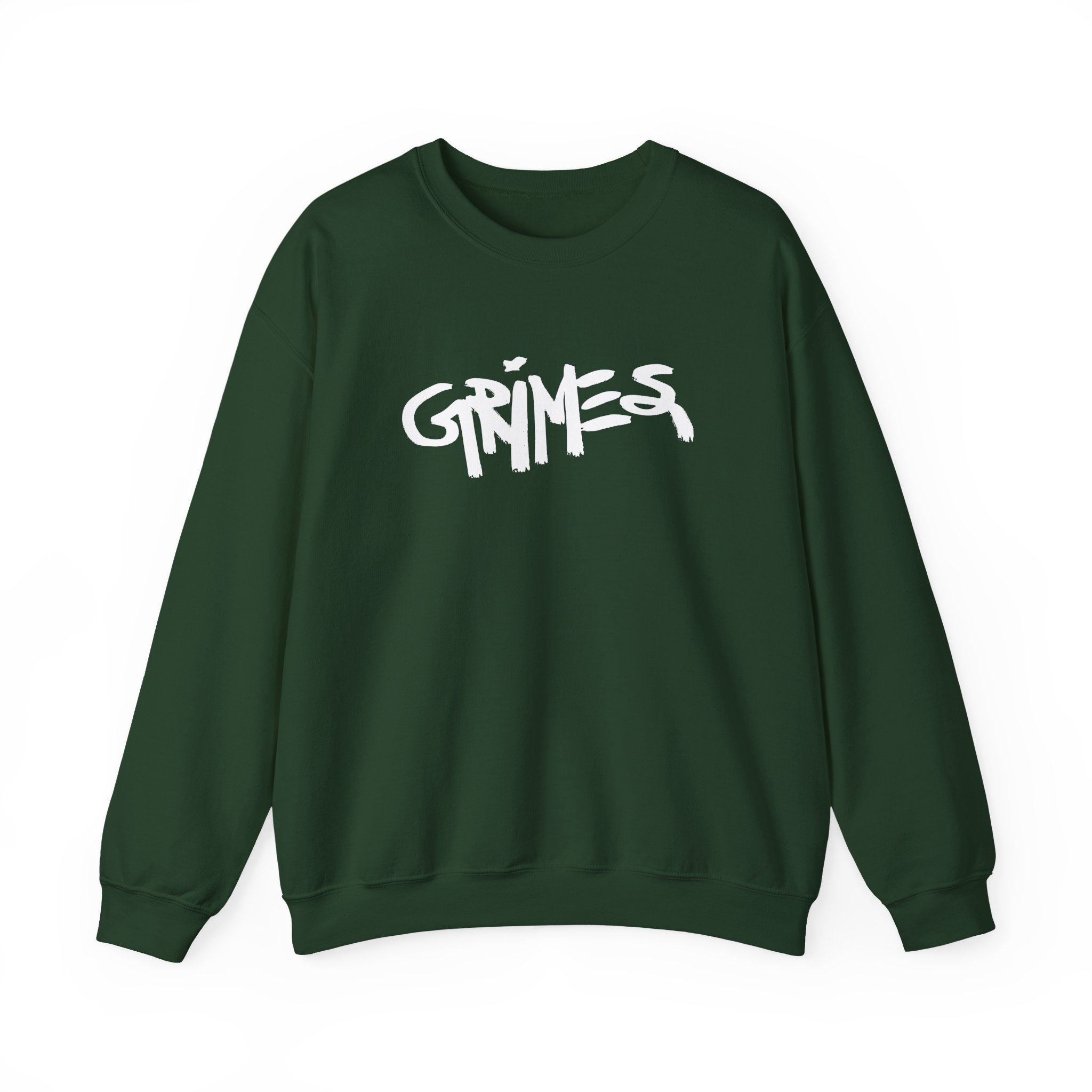 Grimes Logo Unisex Heavy Blend Crewneck Sweatshirt