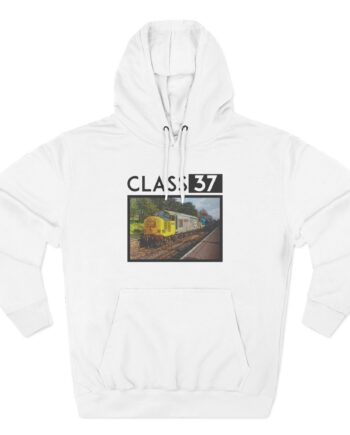 Ryan Windridge Class 37 Train Three-Panel Fleece Hoodie