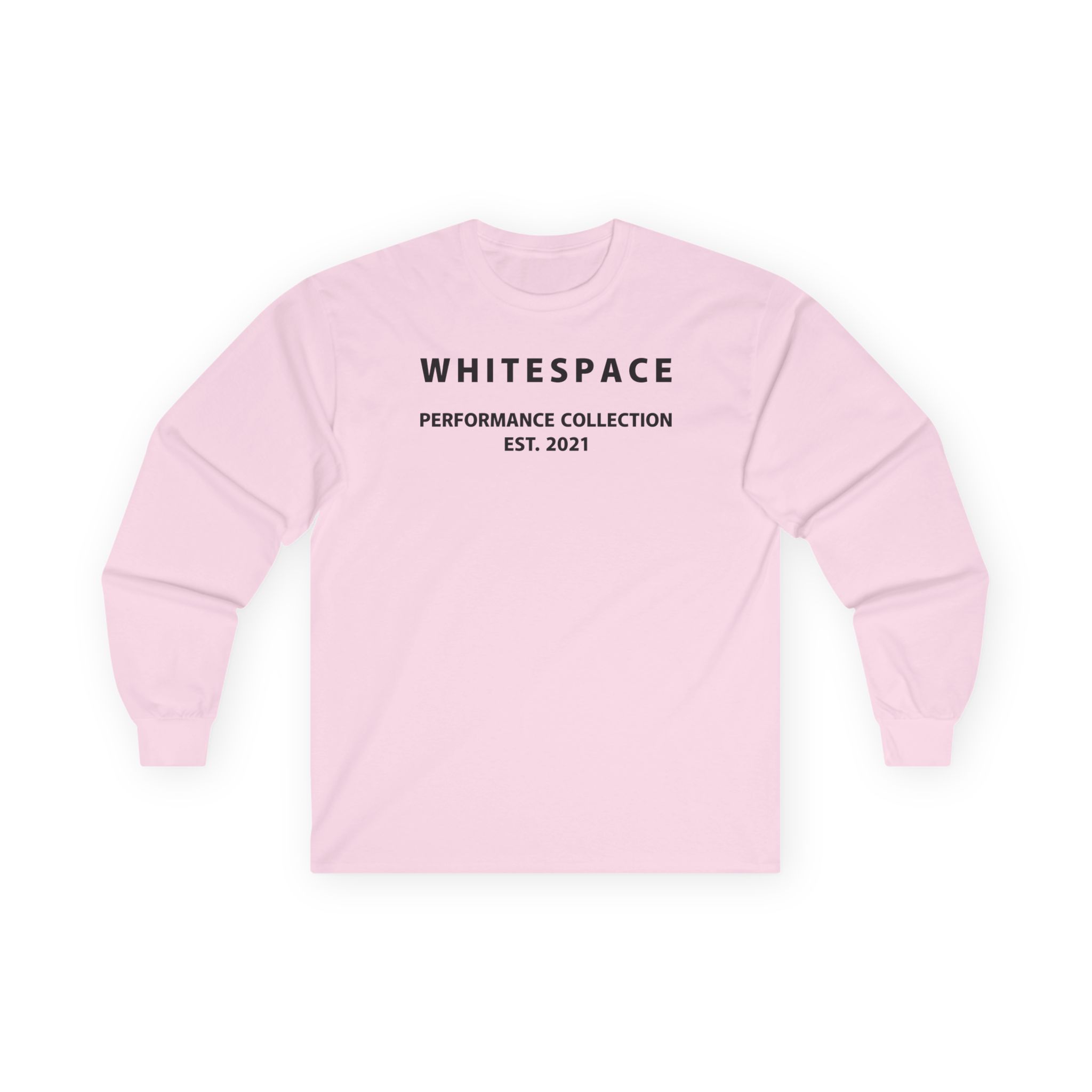 Nina Dobrev Whitepace 3d Logo Unisex Ultra Cotton Long Sleeve Tee