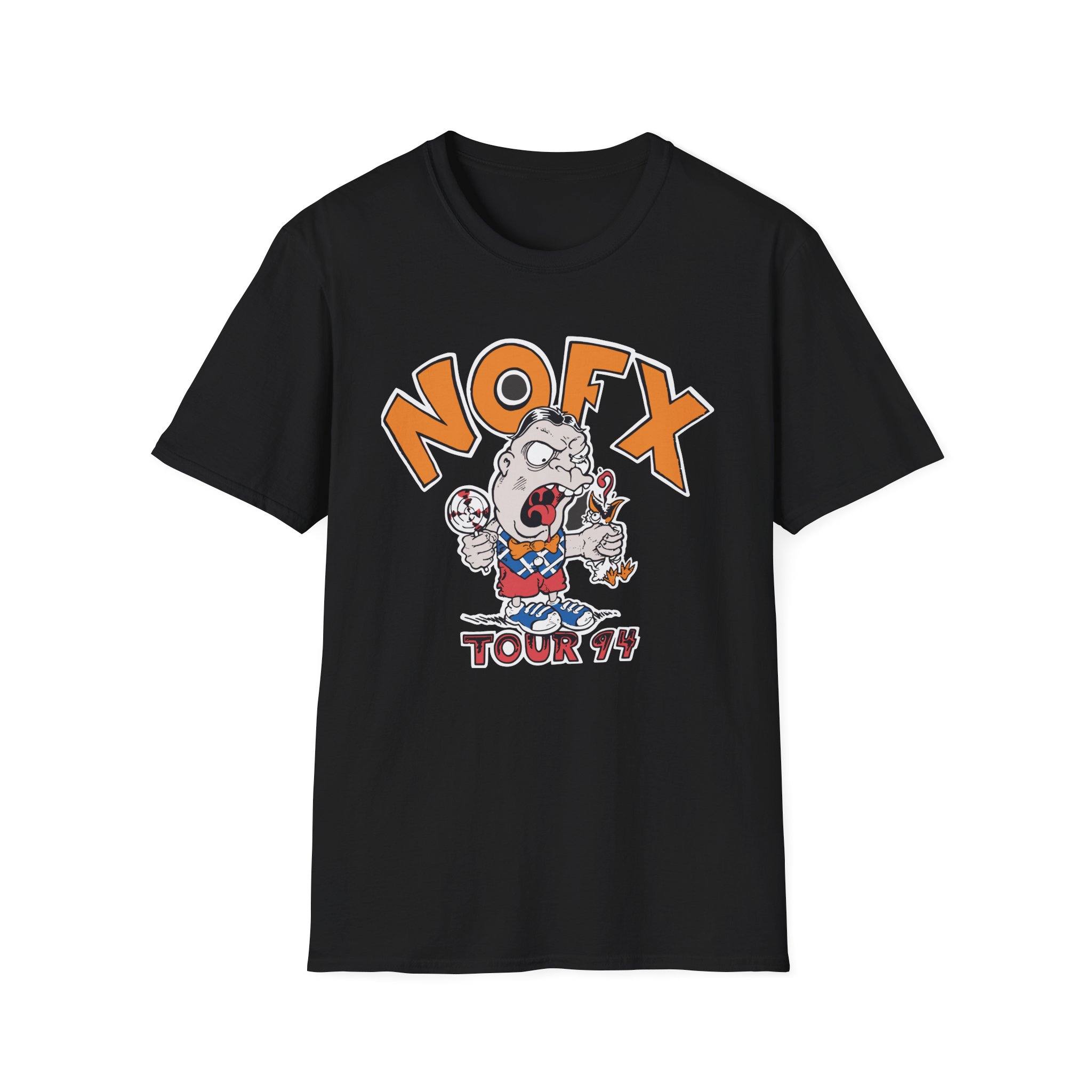 Nofx Lollipop Guy Unisex Softstyle T-Shirt
