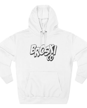 Broski Report Three-Panel Fleece Hoodie