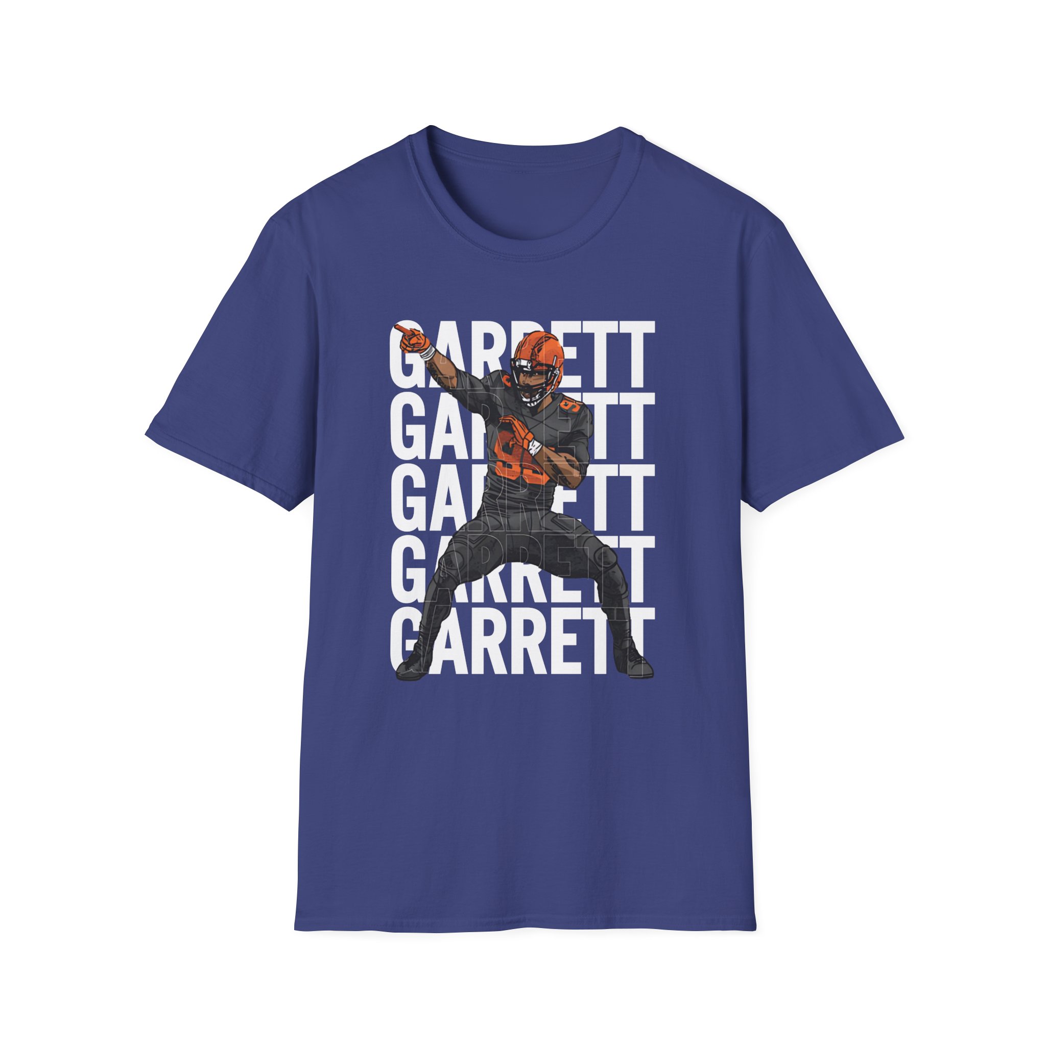 Myles Garrett Repeat Unisex Softstyle T-Shirt