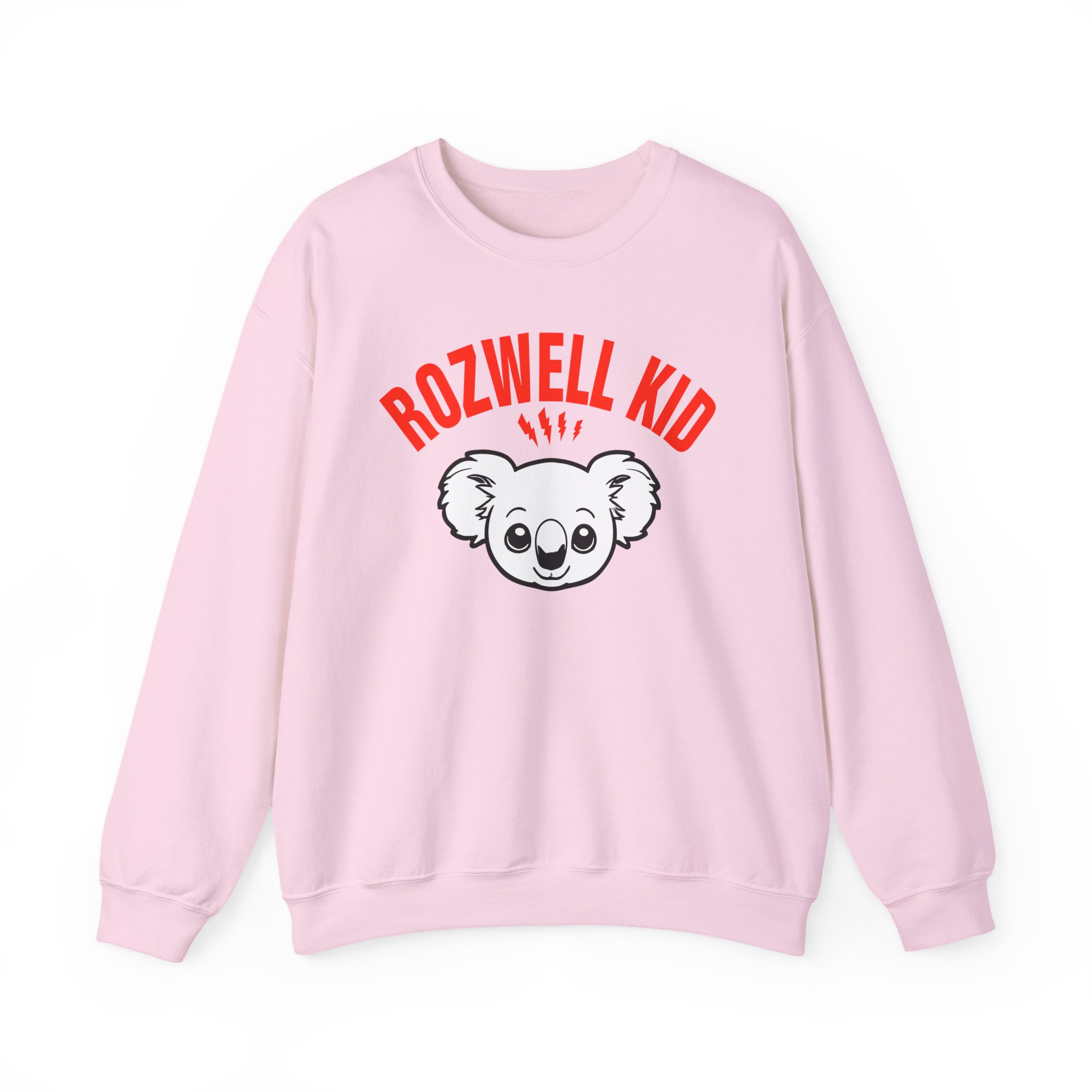 Rozwell Kid Koala Unisex Heavy Blendâ„¢ Crewneck Sweatshirt