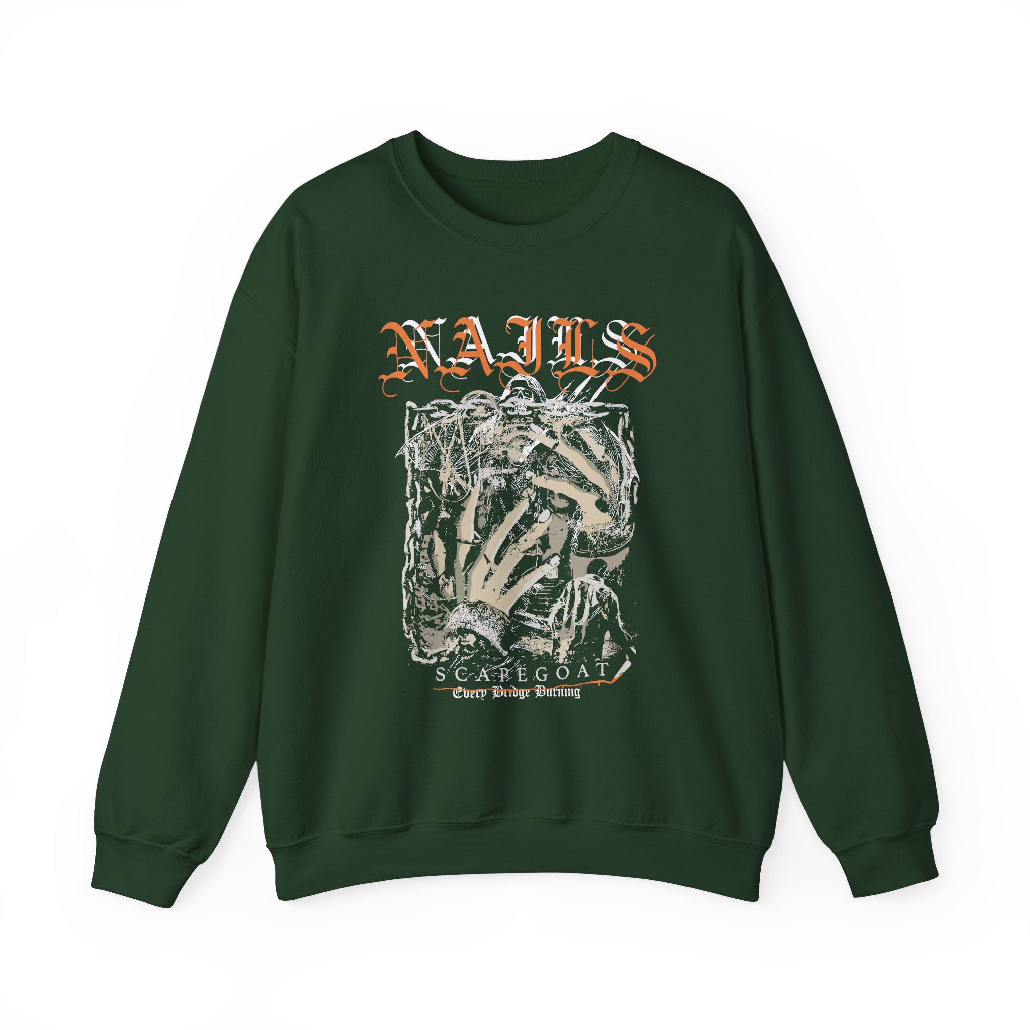 Nails Scapegoat Unisex Heavy Blendâ„¢ Crewneck Sweatshirt