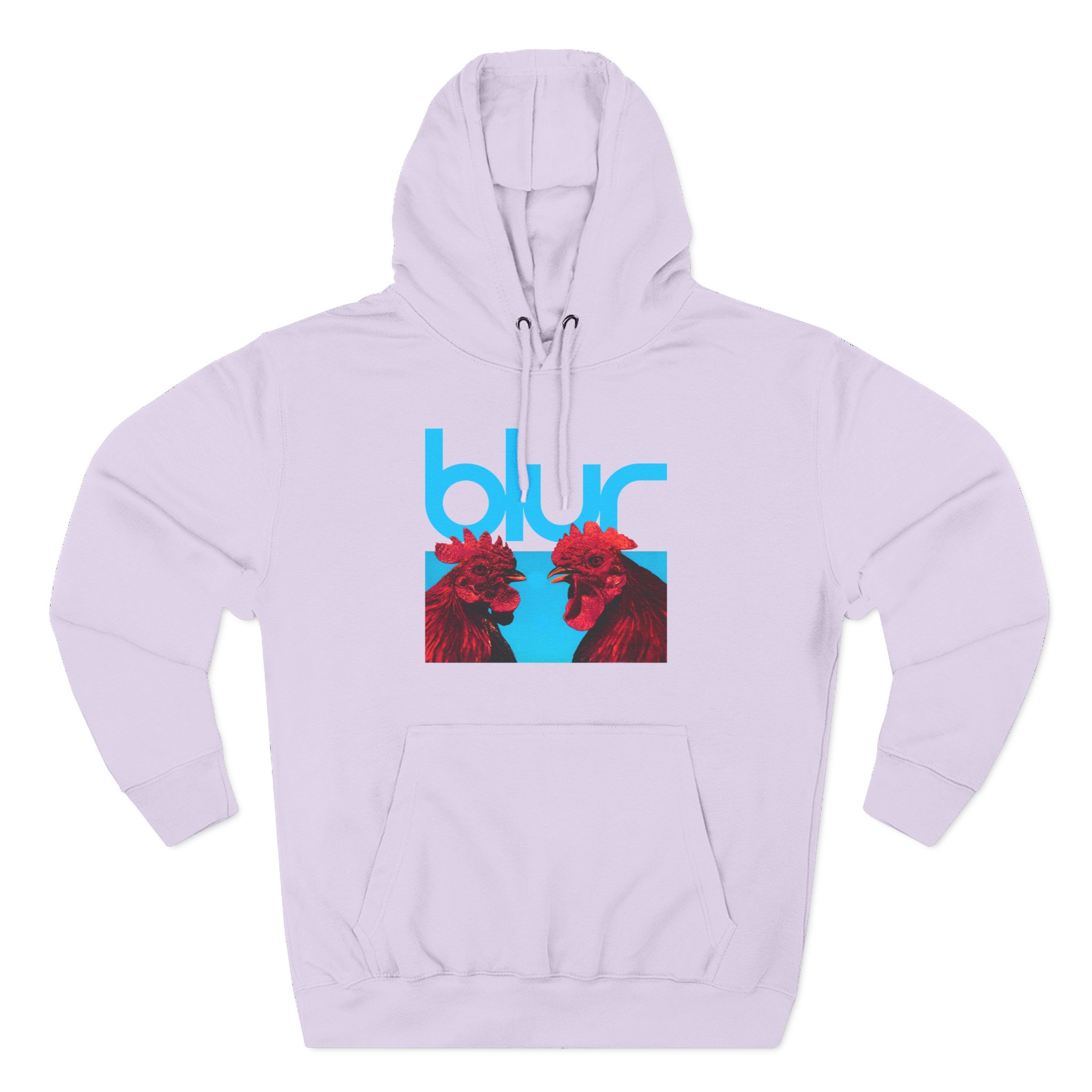 Blur Three-Panel Fleece Hoodie