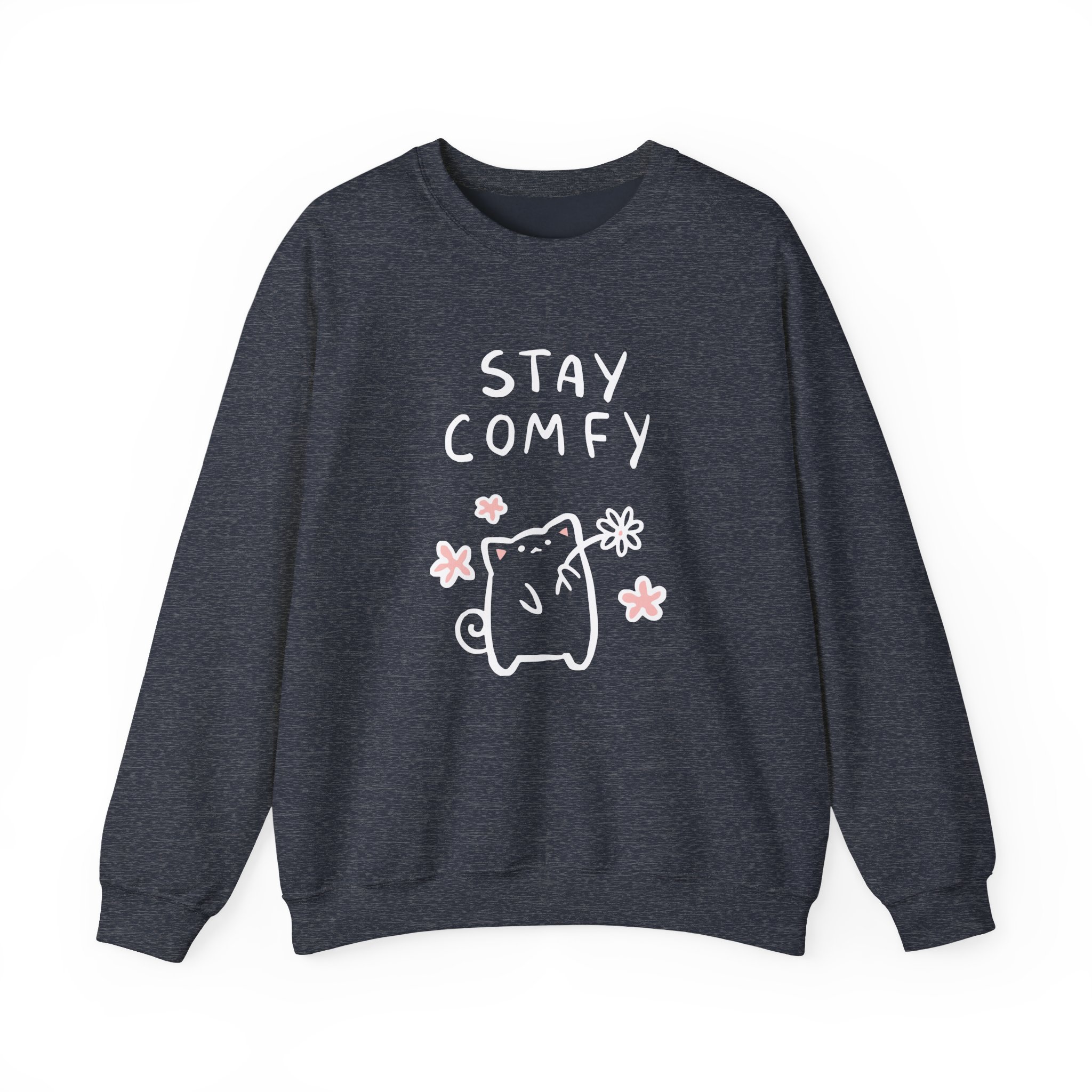 Lilypichu Stay Comfy Cute Unisex Heavy Blendâ„¢ Crewneck Sweatshirt