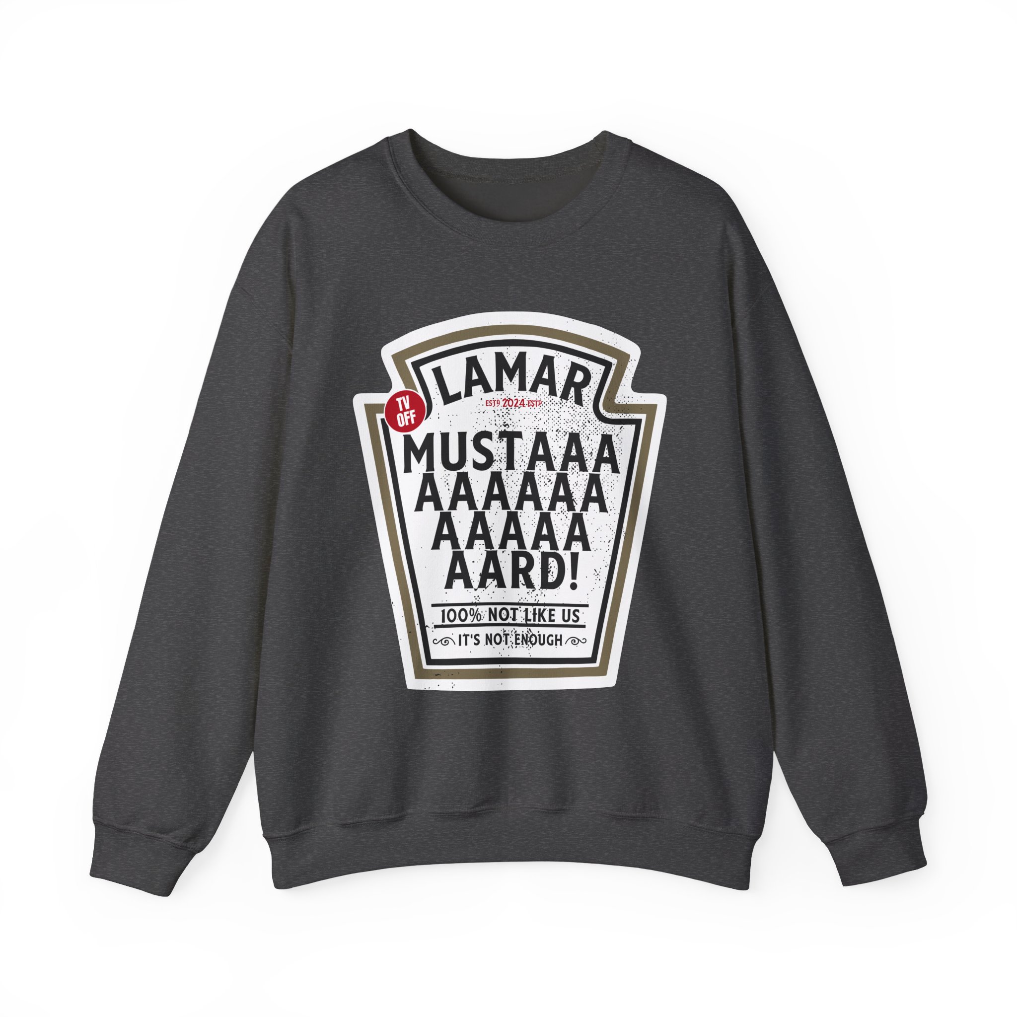 Kendrick Lamar Mustard Tv Off Unisex Heavy Blendâ„¢ Crewneck Sweatshirt