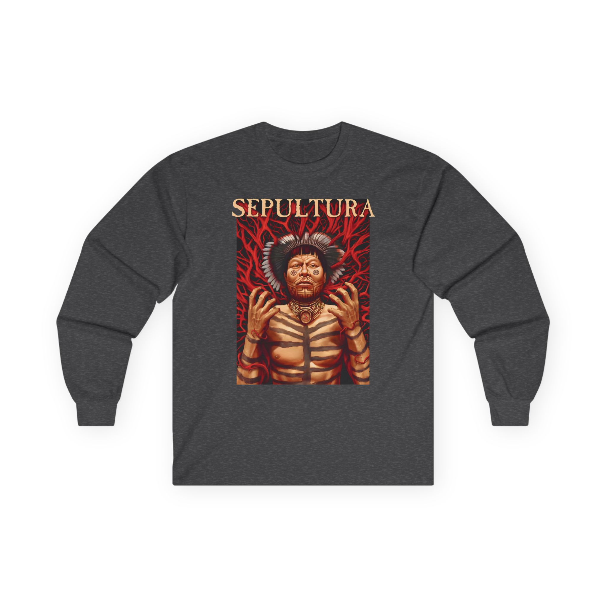 Sepultura Roots Unisex Ultra Cotton Long Sleeve Tee