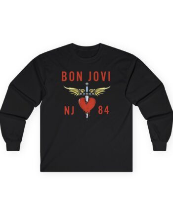 Bon Jovi You Give Love a Bad Name Unisex Ultra Cotton Long Sleeve Tee