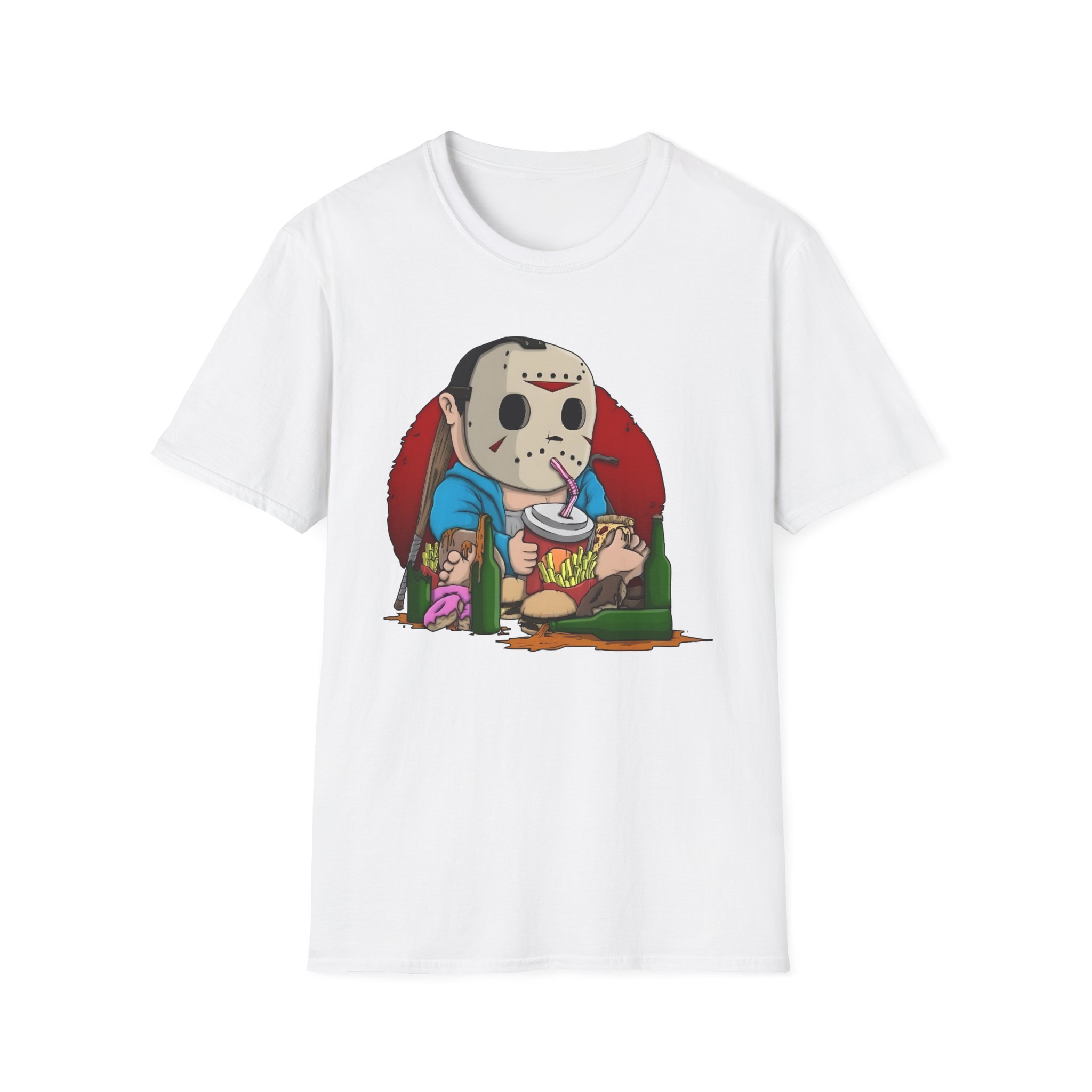 H2odelirious Cute Jason Voorhees Unisex Softstyle T-Shirt