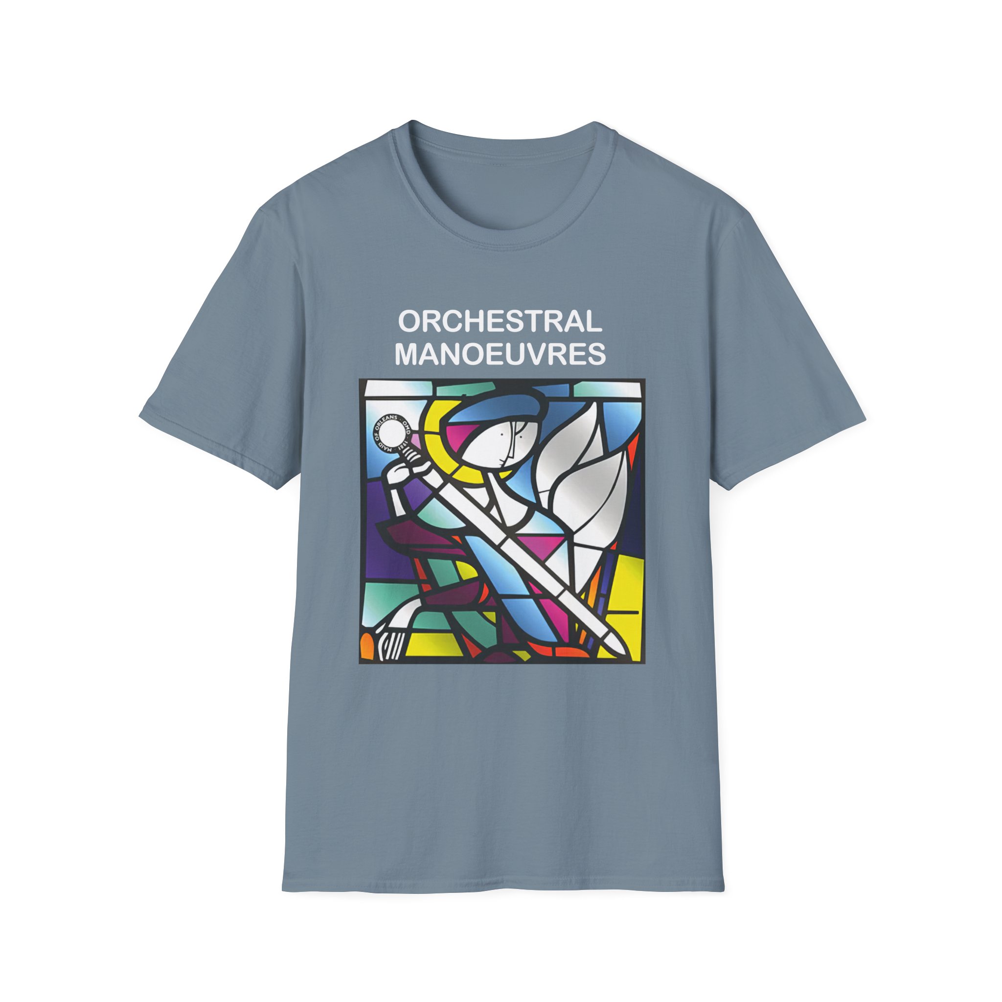 Omd Orchestral Manoeuvres Unisex Softstyle T-Shirt