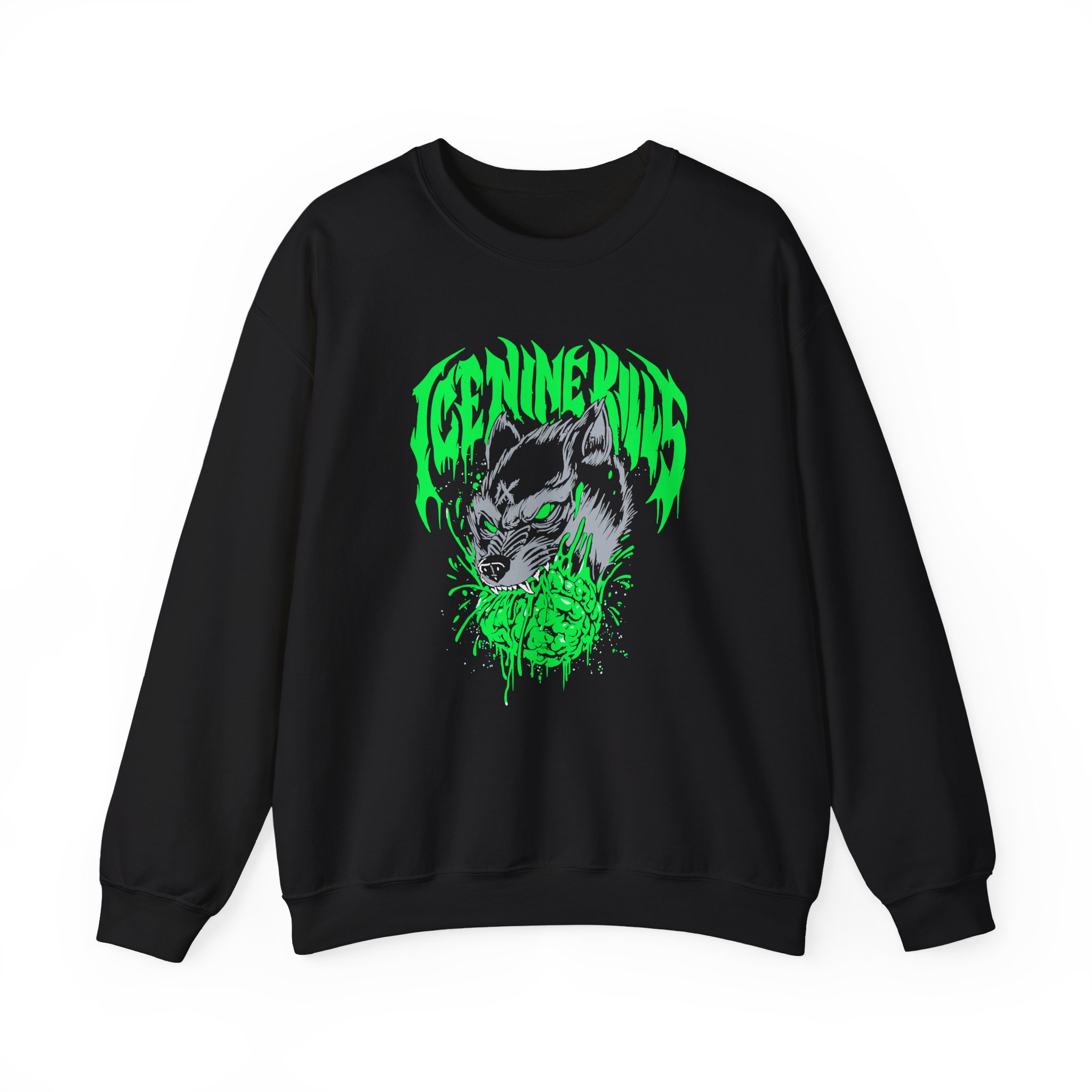 Ice Nine Kills Ink Wolf Unisex Heavy Blendâ„¢ Crewneck Sweatshirt