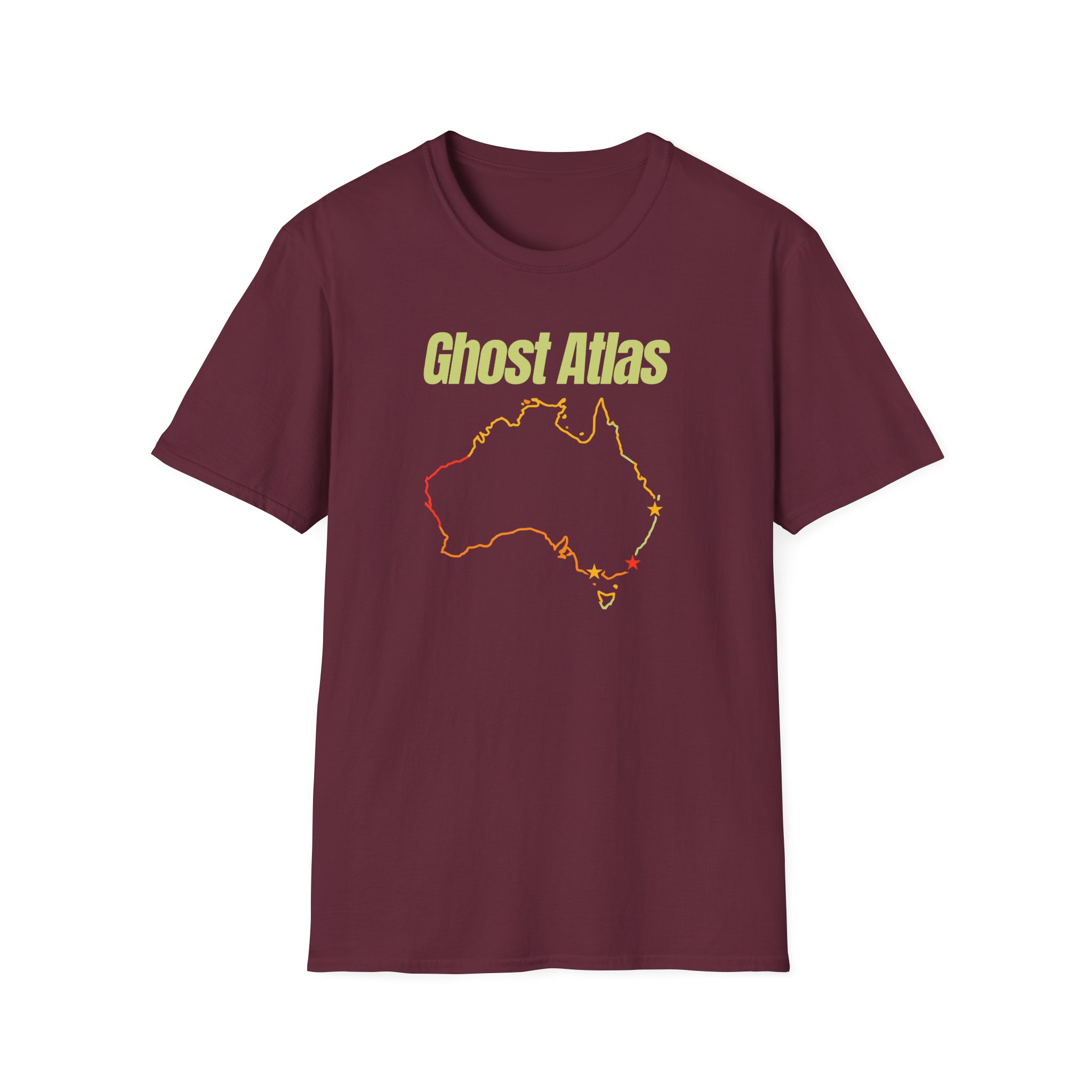 Ghost Atlas Unisex Softstyle T-Shirt