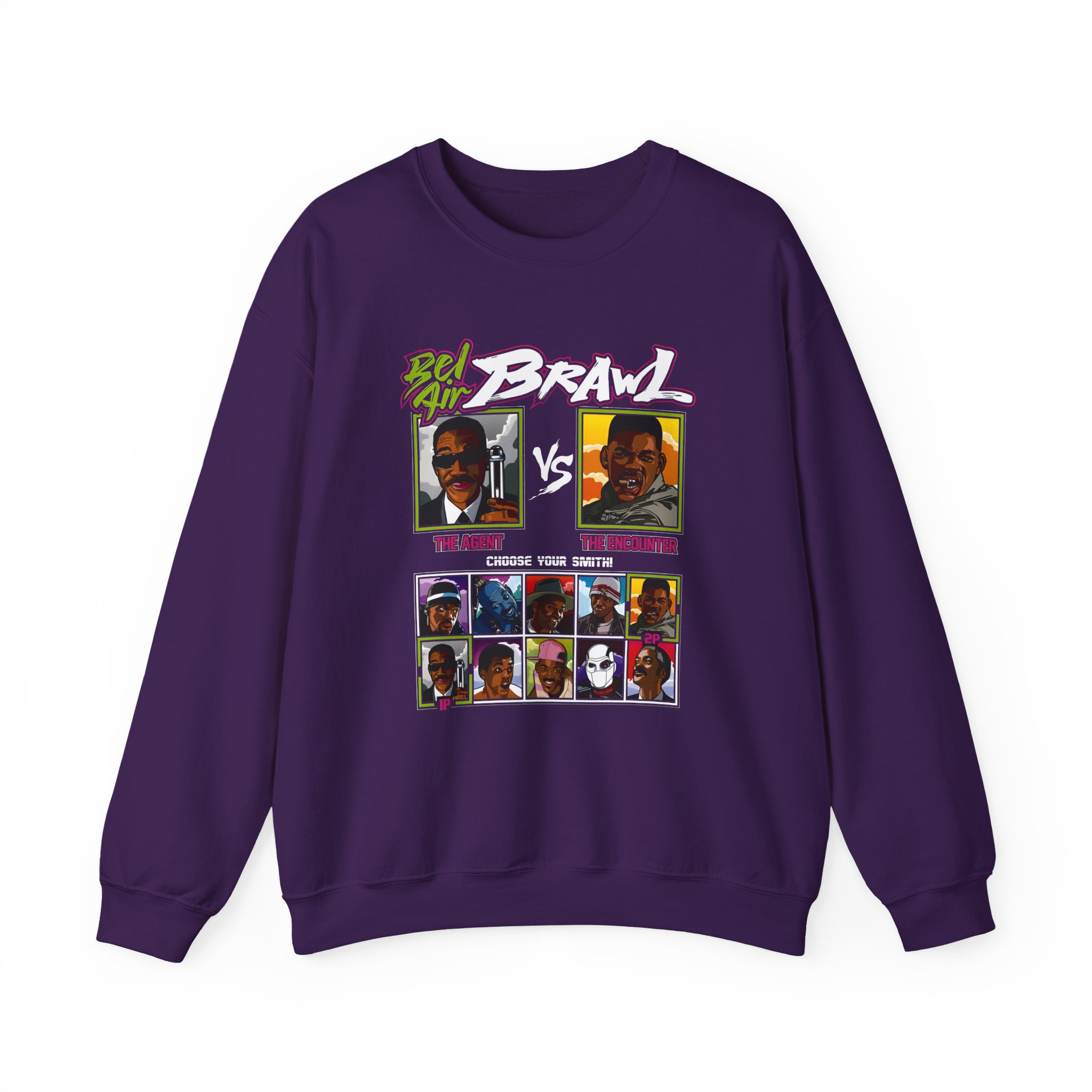 Will Smith Bel Air Brawl Unisex Heavy Blendâ„¢ Crewneck Sweatshirt
