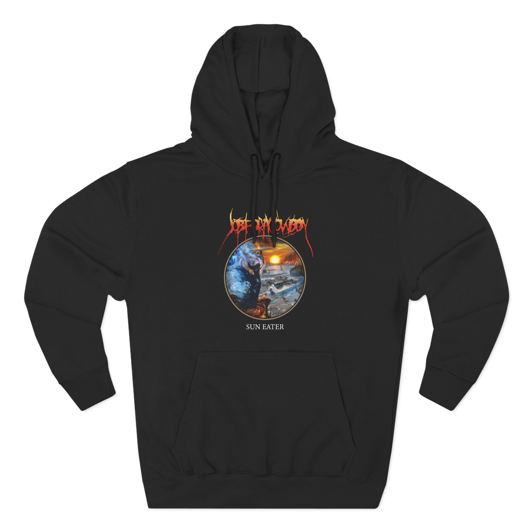 Job for a Cowboy Sun Eater Three-Panel Fleece Hoodie