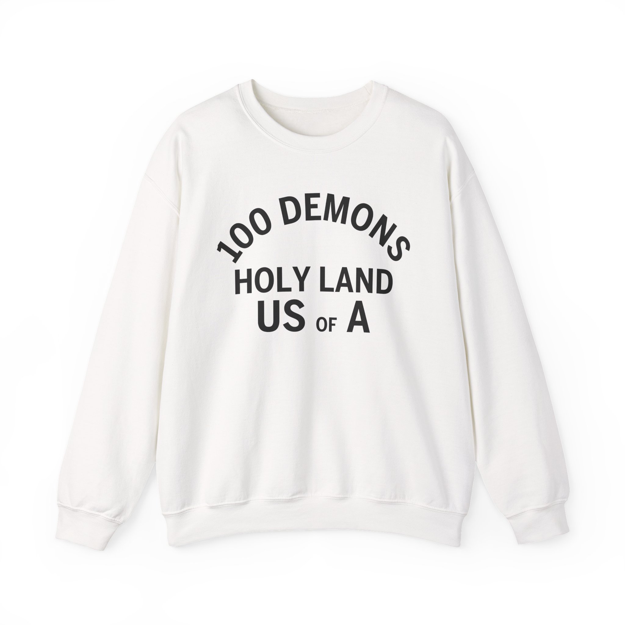 100 Demons Holyland Unisex Heavy Blendâ„¢ Crewneck Sweatshirt