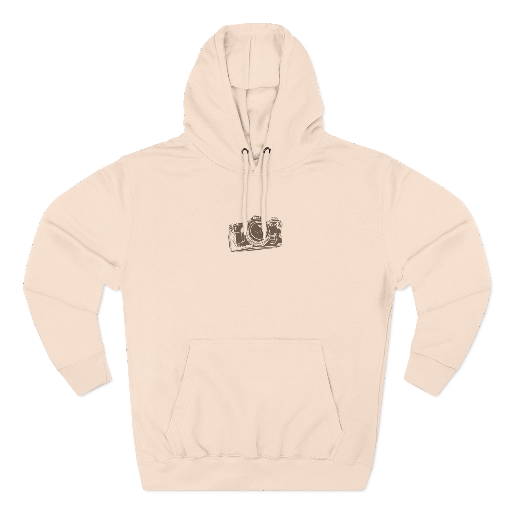 BB DTMF Three-Panel Fleece Hoodie