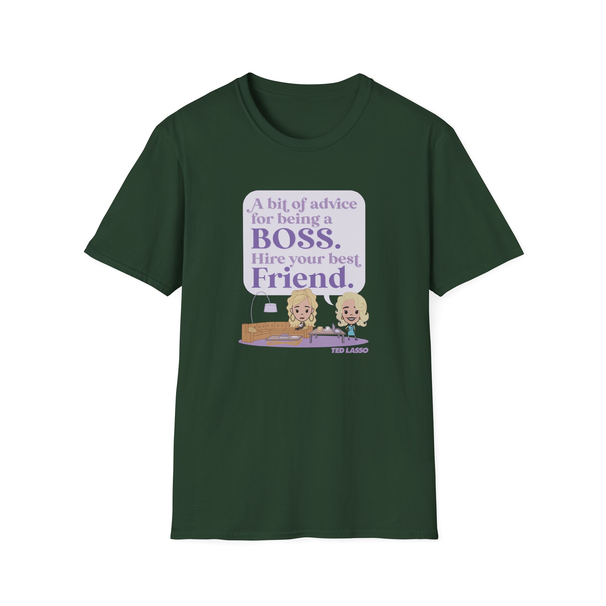 Ted Lasso Hire Your Best Friend Unisex Softstyle T-Shirt