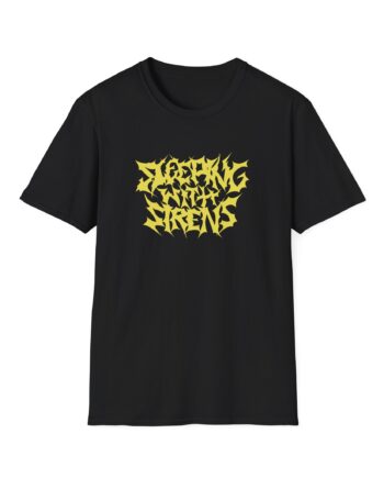 Sleeping With Sirens Metal Logo Unisex Softstyle T-Shirt