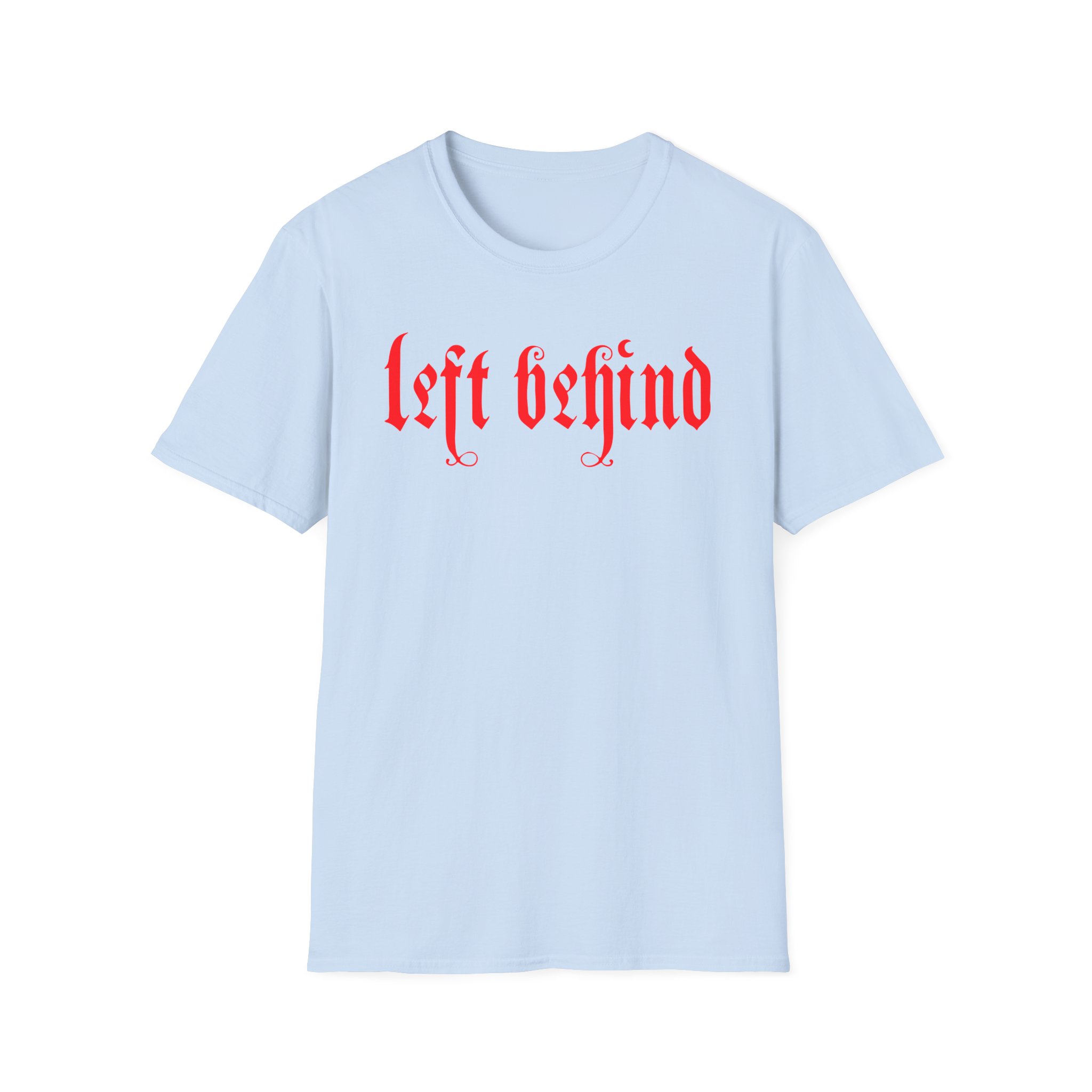 Left Behind Blessed by the Burn Unisex Softstyle T-Shirt