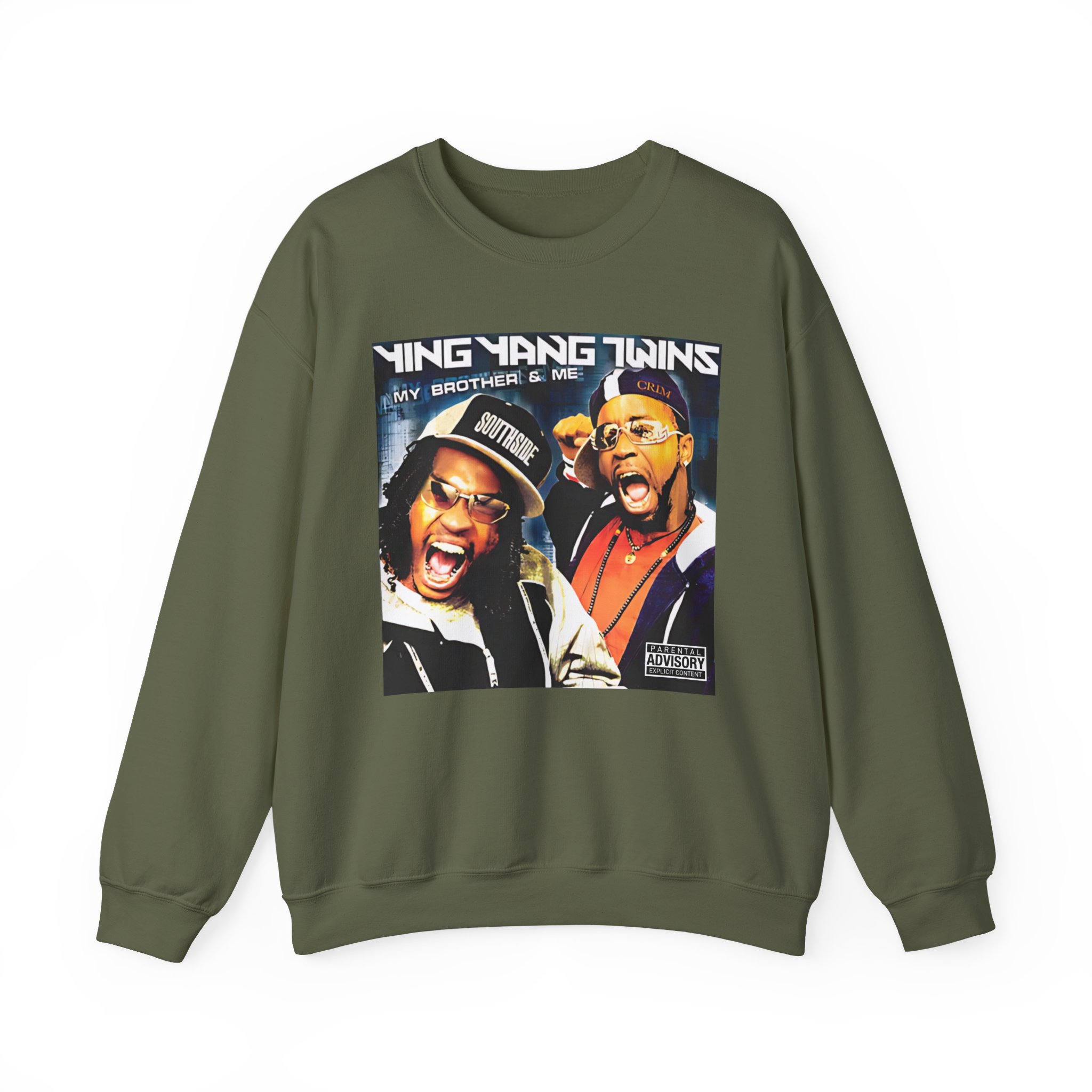 Ying Yang Twins Unisex Heavy Blendâ„¢ Crewneck Sweatshirt