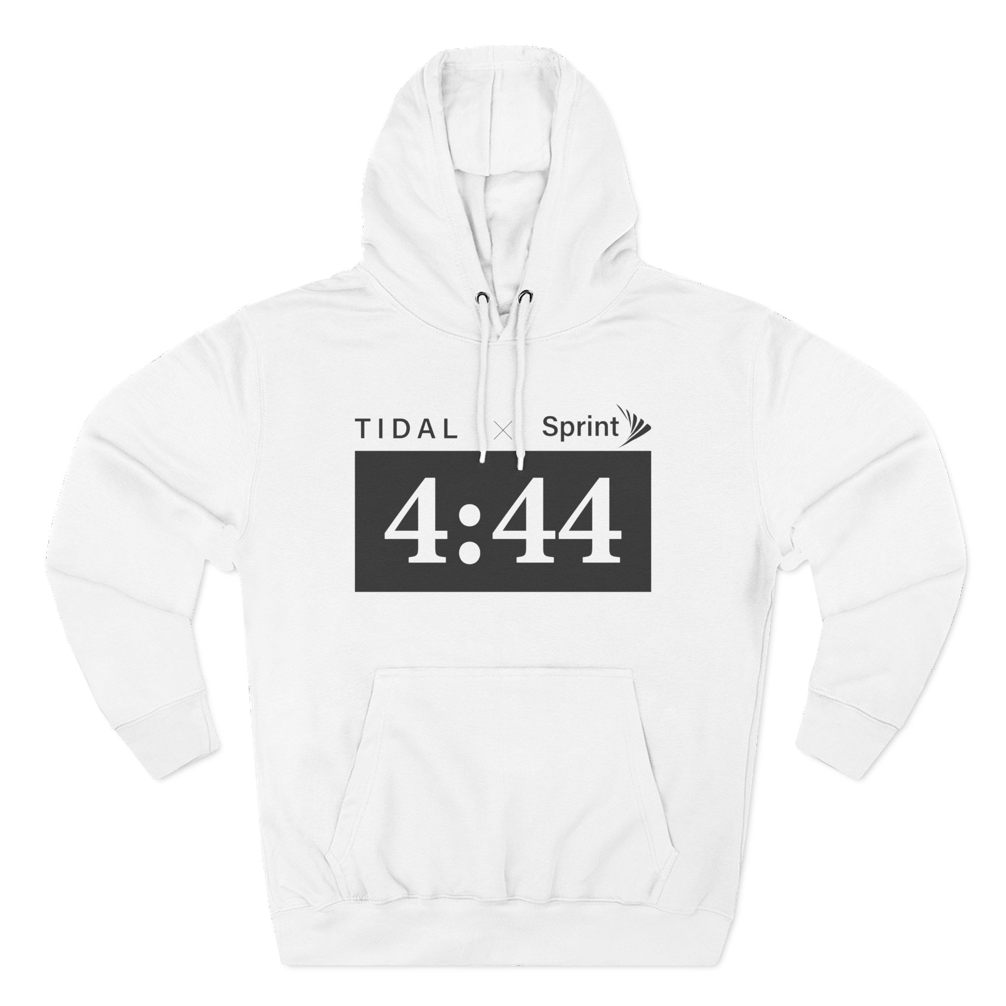 Rare 444 Jay-z Album Tour Three-Panel Fleece Hoodie