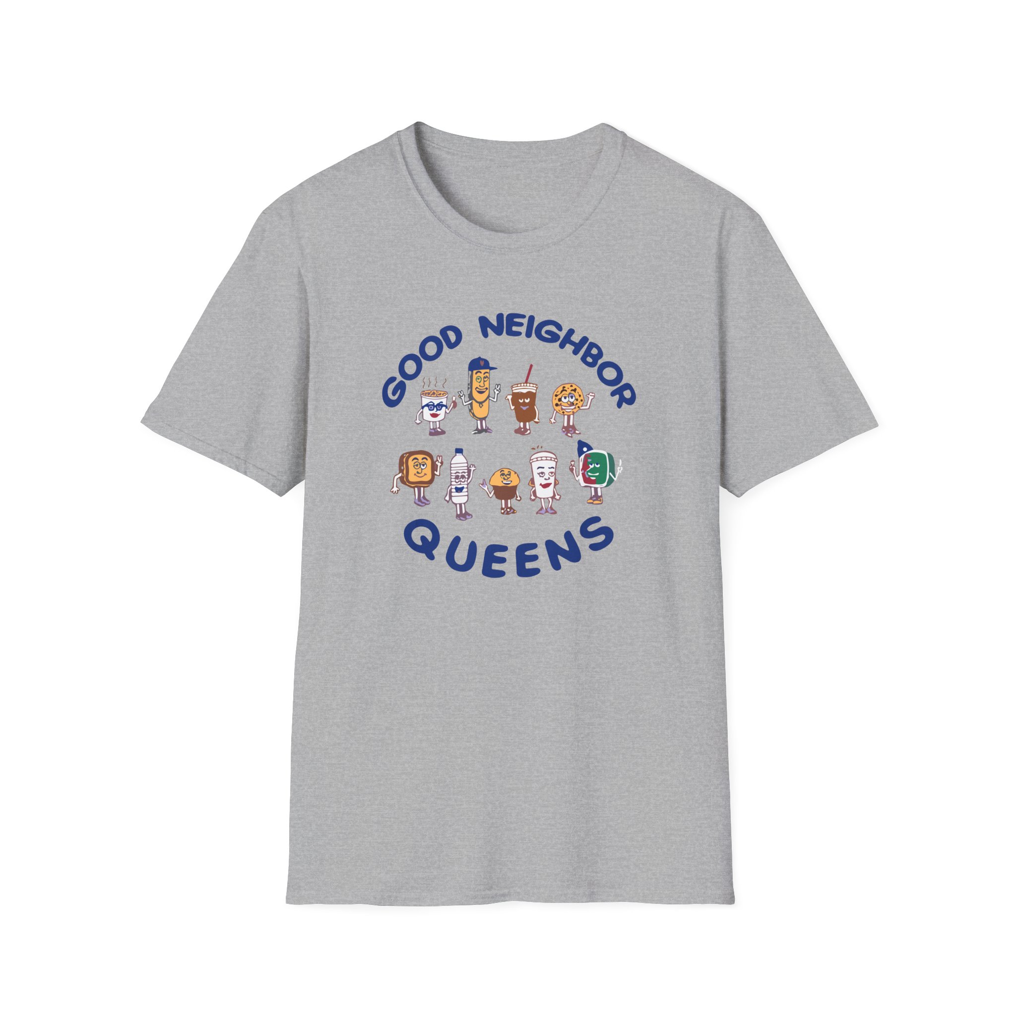 Good Neighbours Queens LS Unisex Softstyle T-Shirt