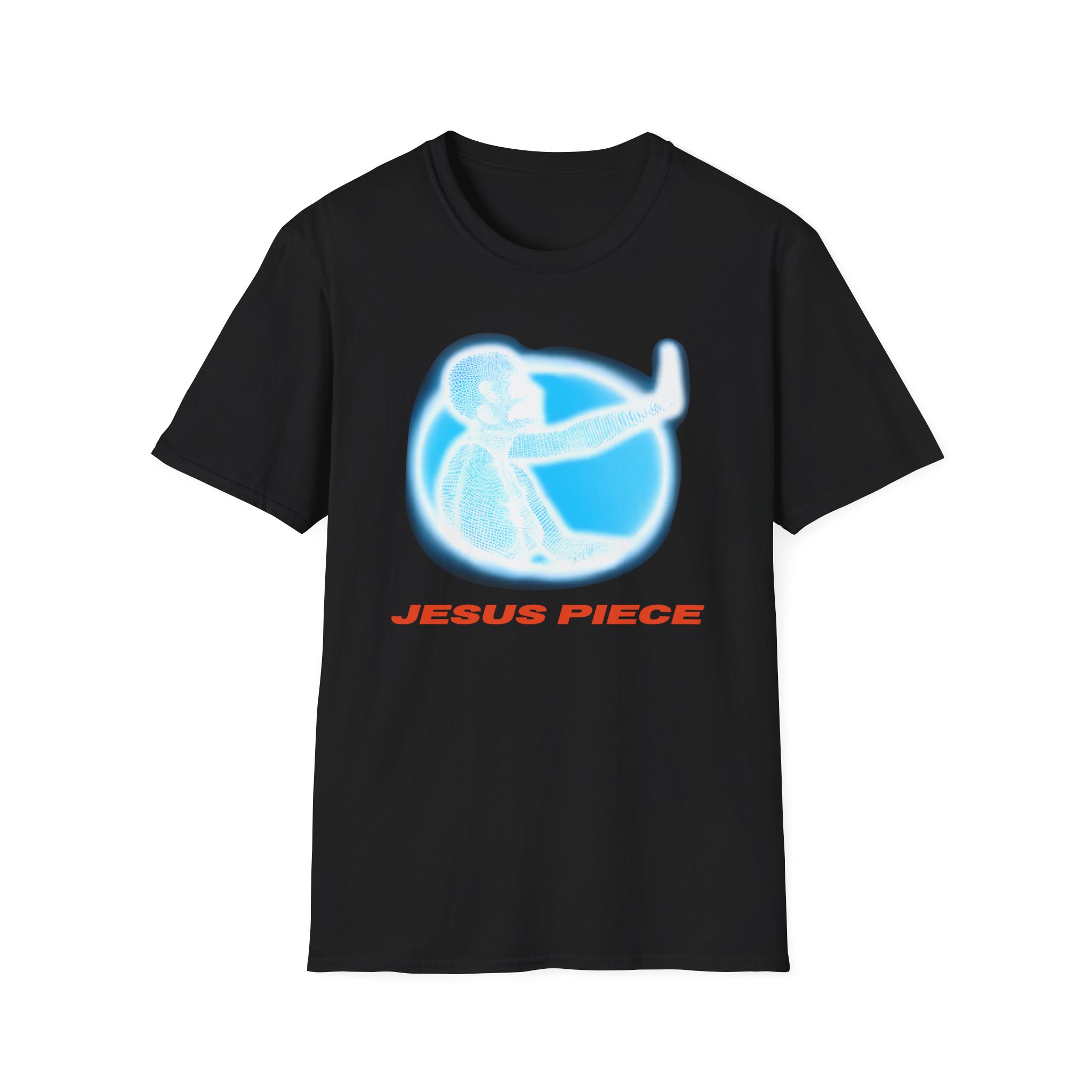 Jesus Piece Glow Unisex Softstyle T-Shirt