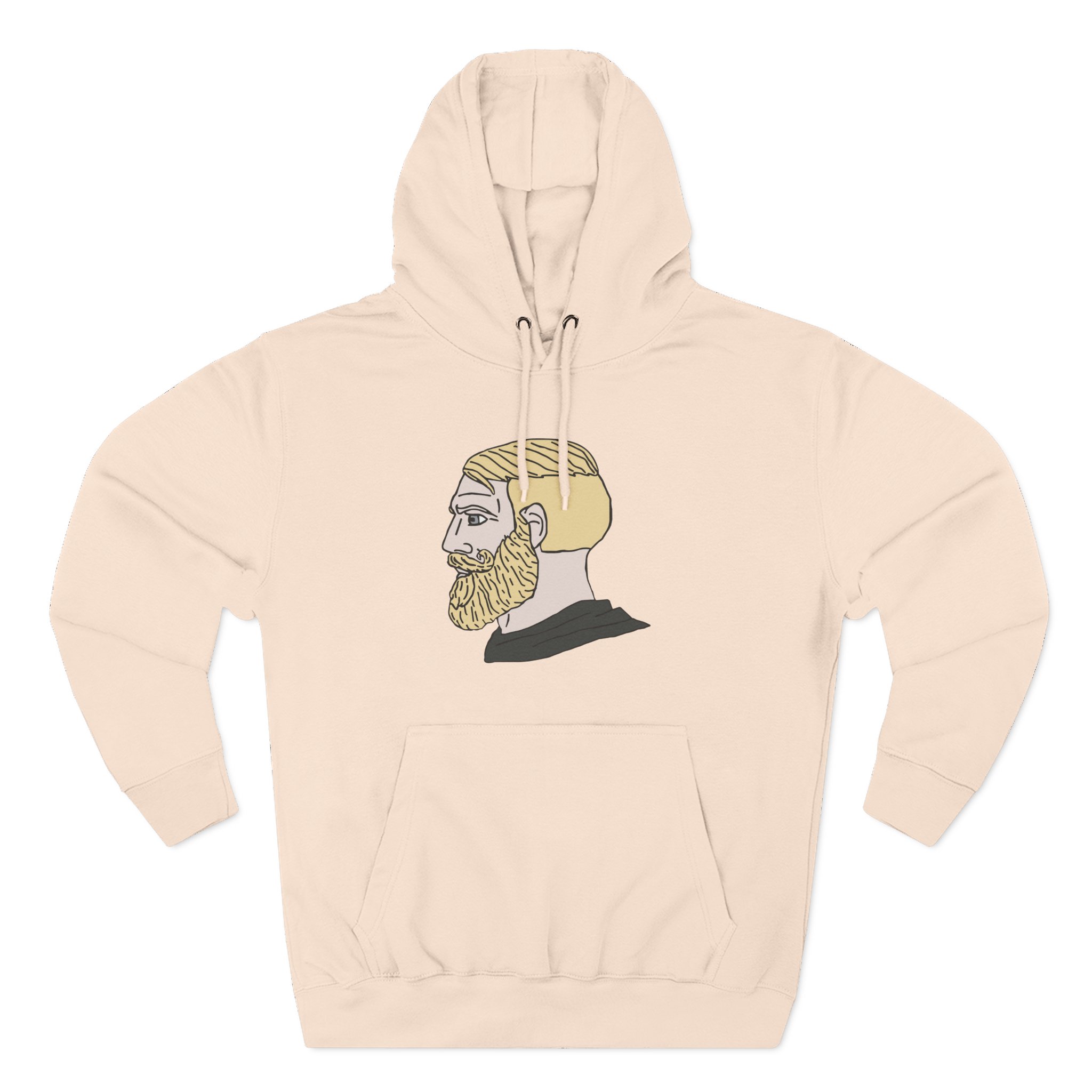 Chad Chad Yes Chad Three-Panel Fleece Hoodie