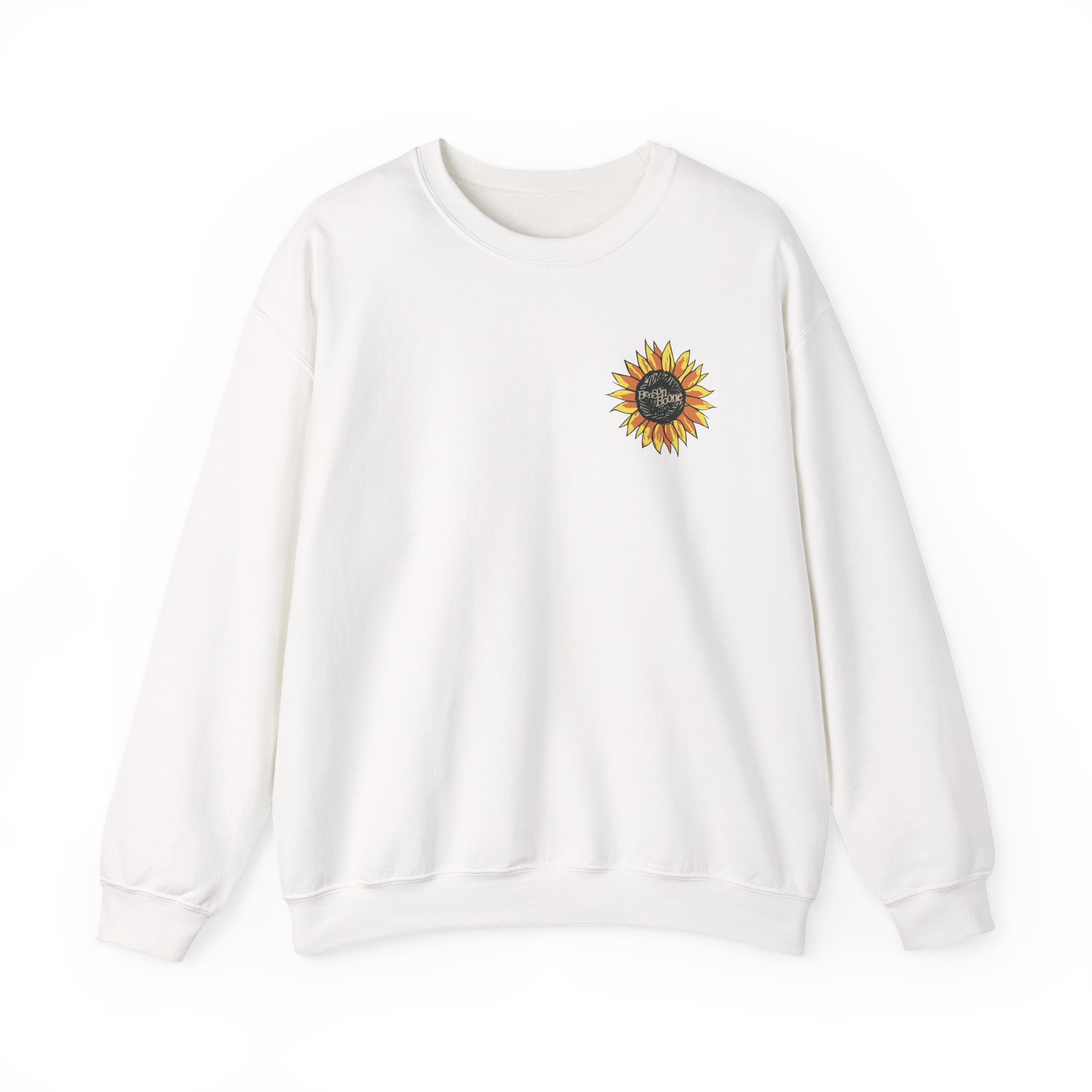 Benson Boone Sunflower Unisex Heavy Blendâ„¢ Crewneck Sweatshirt