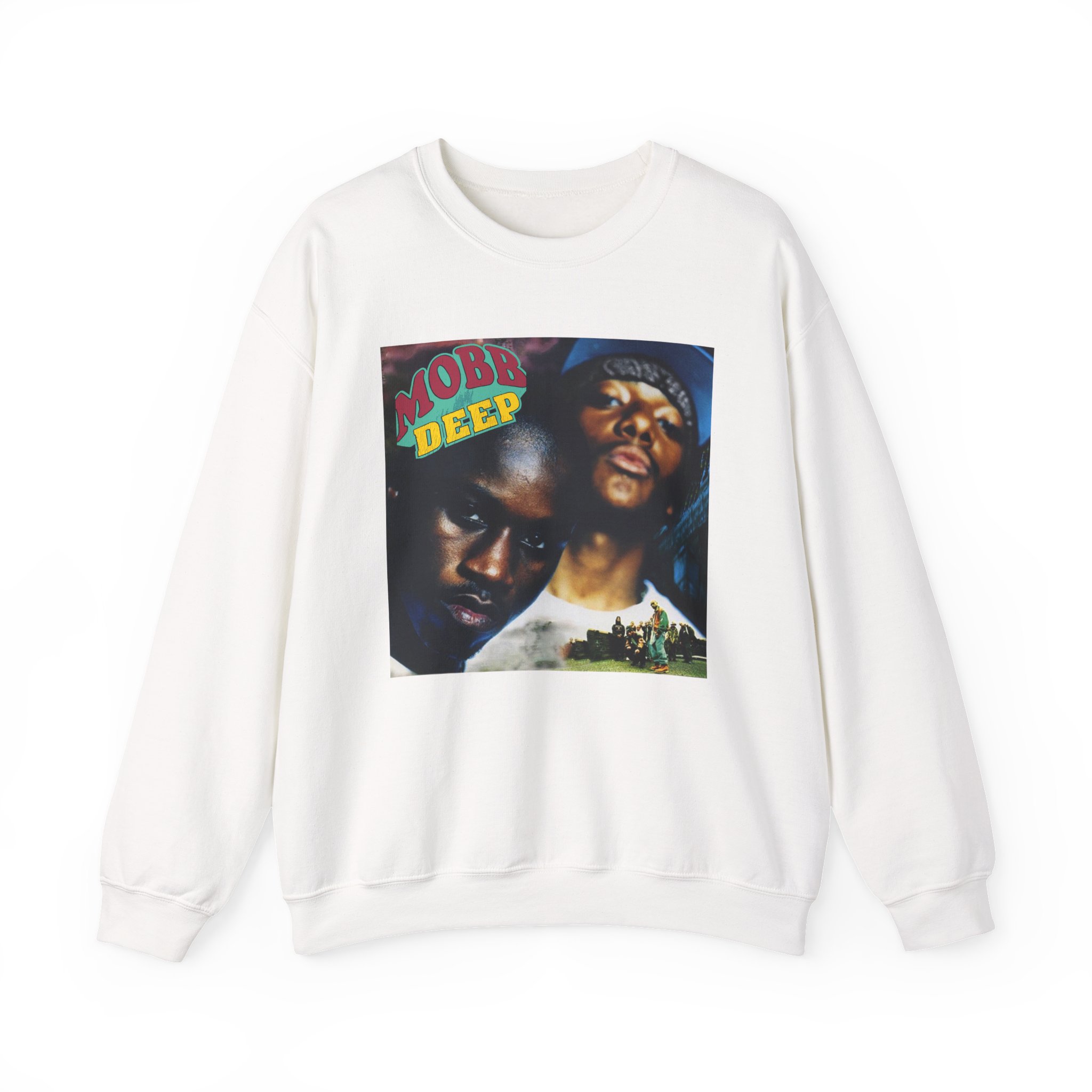 Mobb Deep Shook Ones Unisex Heavy Blendâ„¢ Crewneck Sweatshirt